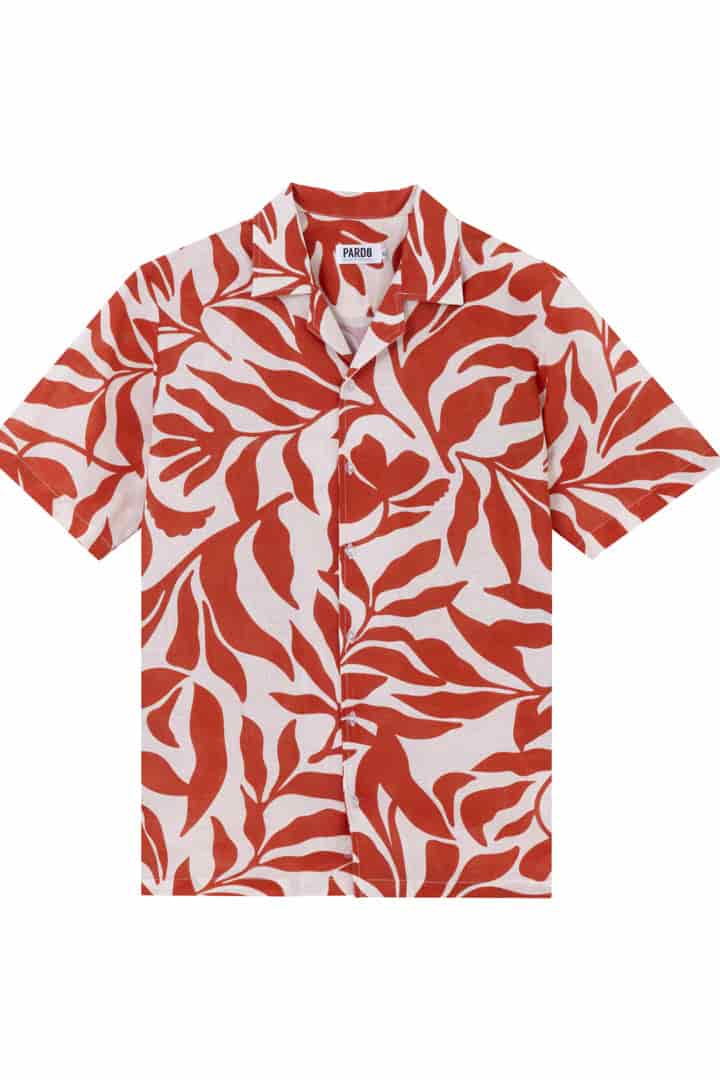 Camisa ramas terracota - miniatura 2