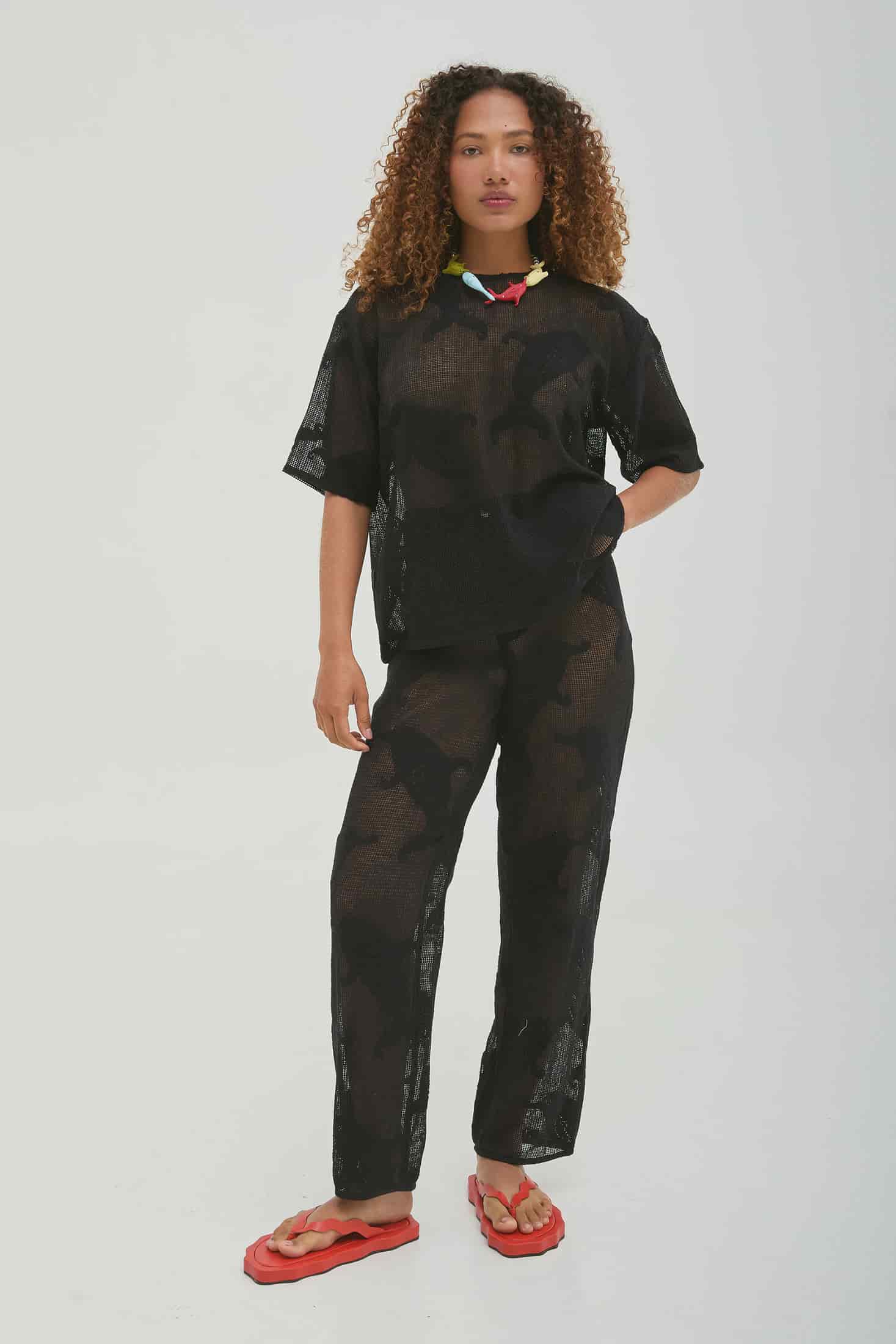 Pant Dolphins Negro - miniatura 1