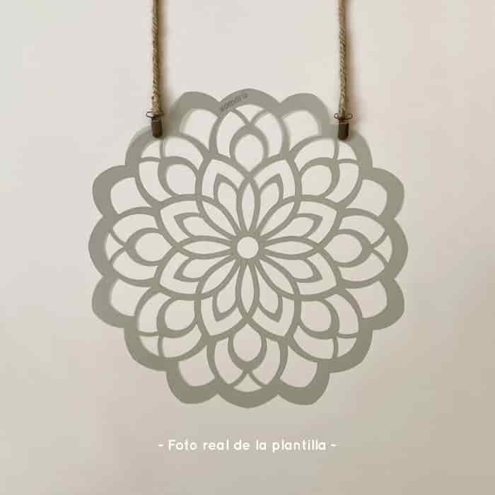 Plantillas para pintar, Vamarú Stencils, Colección Floral 25cm y 48cm, 2und - miniatura 7