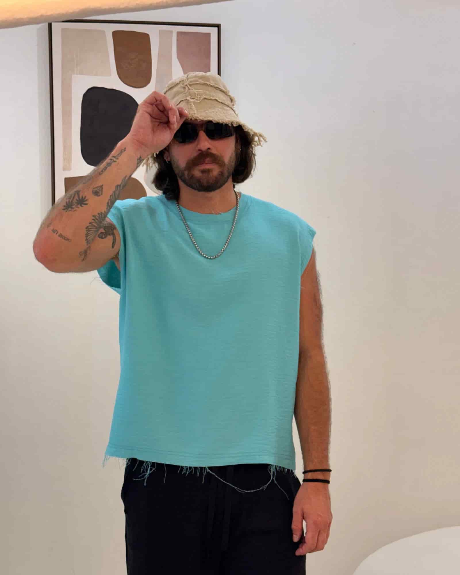 Camiseta ocaso Blue sky - miniatura 3