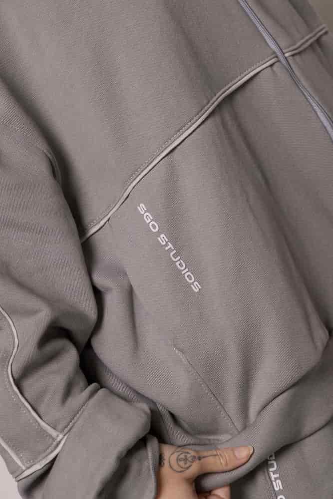 Hoodie 87/27 Sgo Dama-Gris - miniatura 10