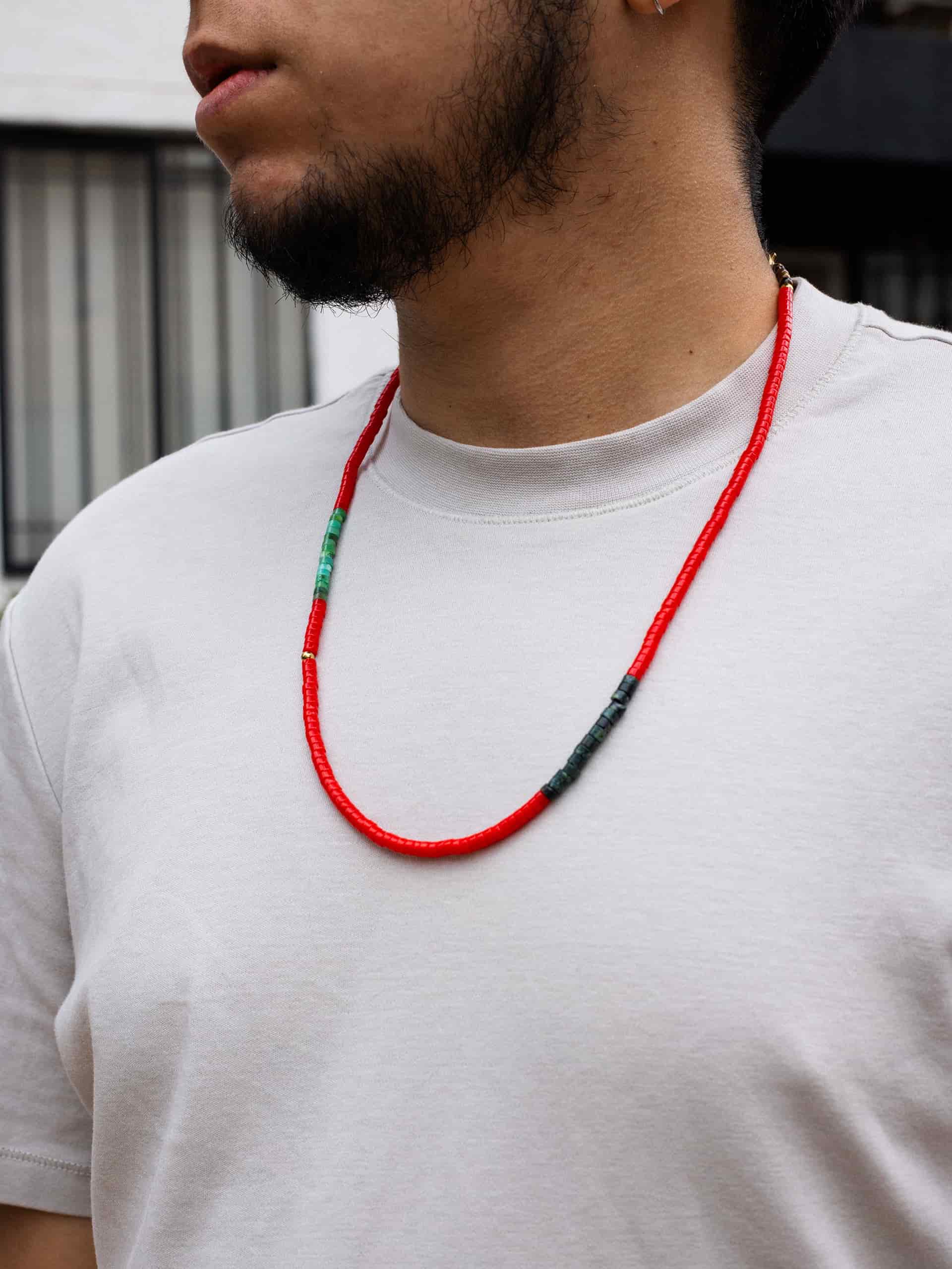Collar Volcán Heishi 4mm - miniatura 4