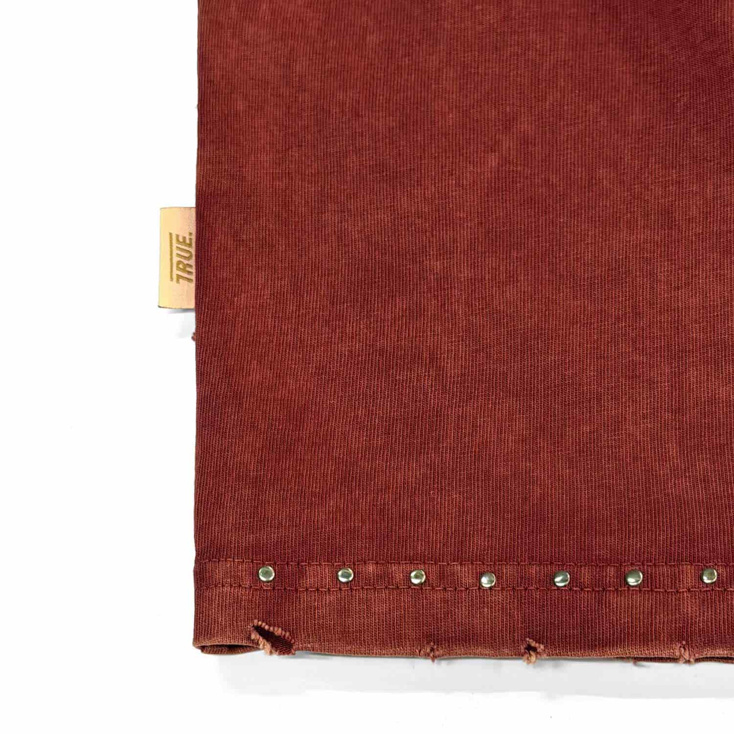 Latino Vintage Boxy Tee - Burgundy - miniatura 5