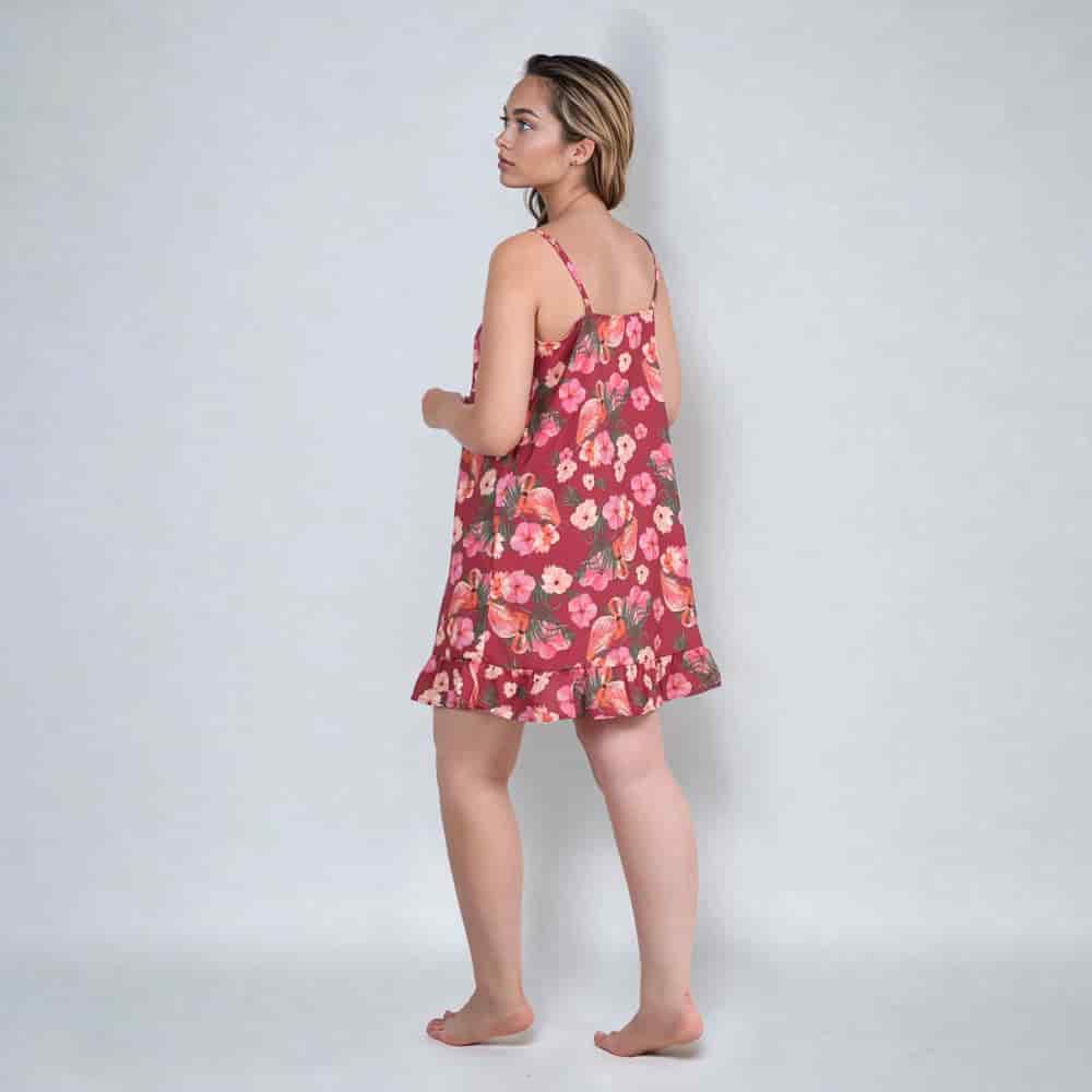 Bata Estampado Flamingos. - miniatura 2