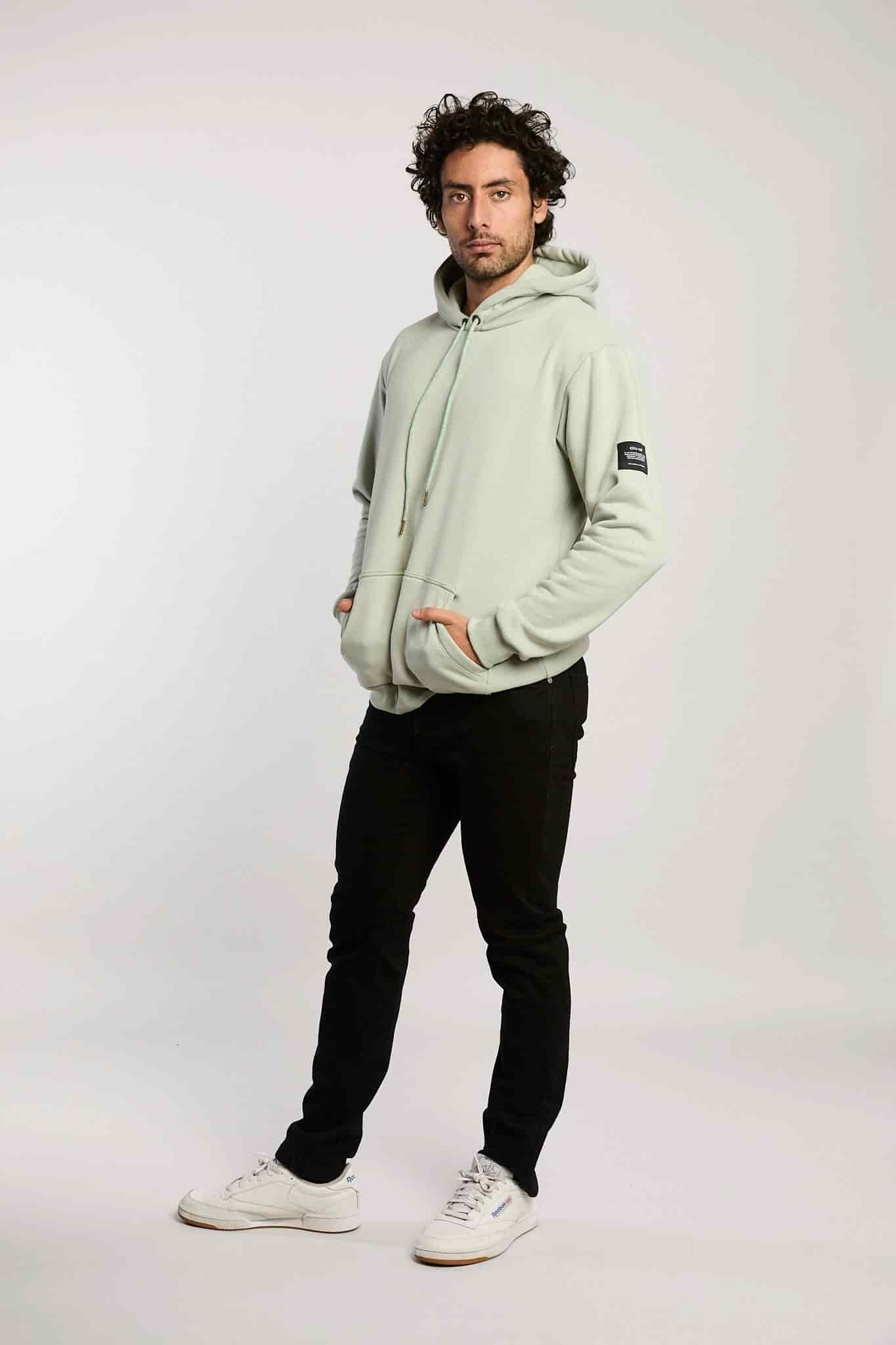 Hoodie verde claro - miniatura 6