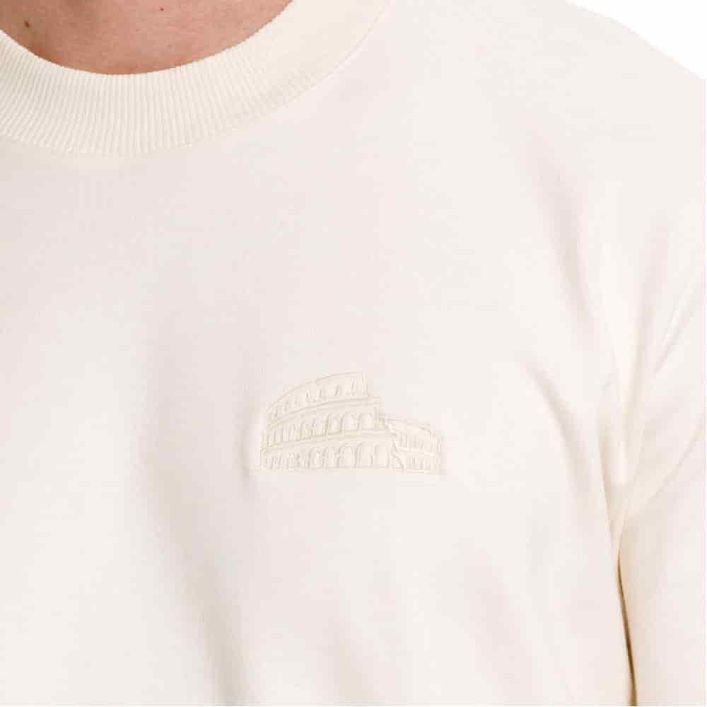 CAMISETA CUELLO REDONDO CONSTANTINO BEIGE - miniatura 2