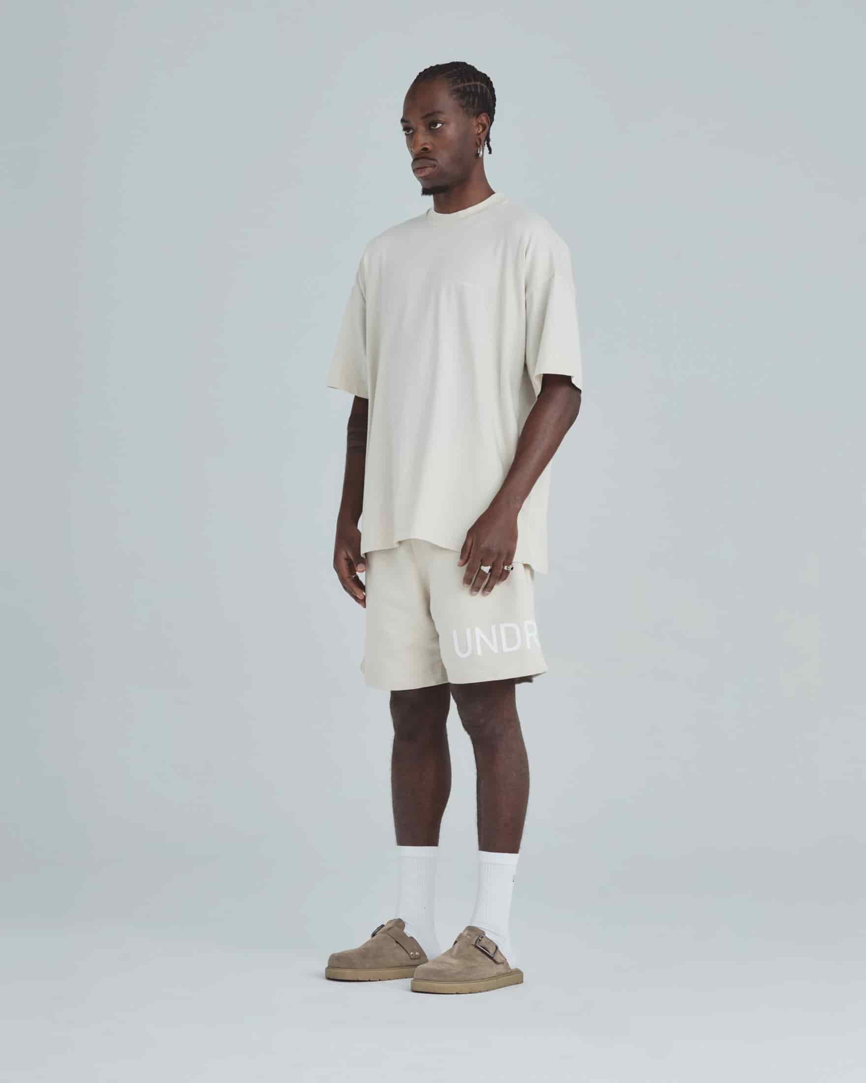 Line Basic Biased Shorts Cream - miniatura 5