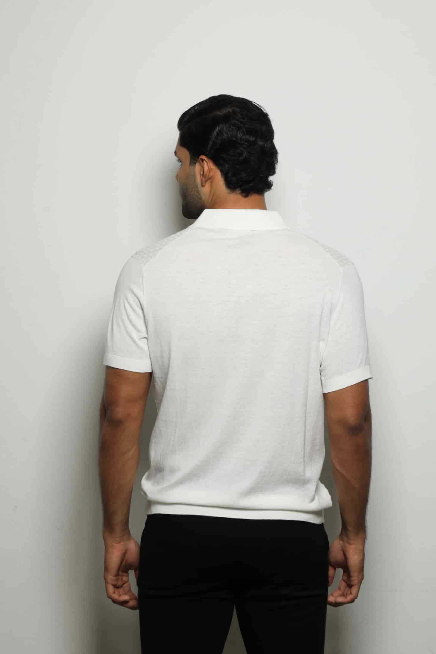 Suéter Tejido Fashion Blanco - miniatura 4