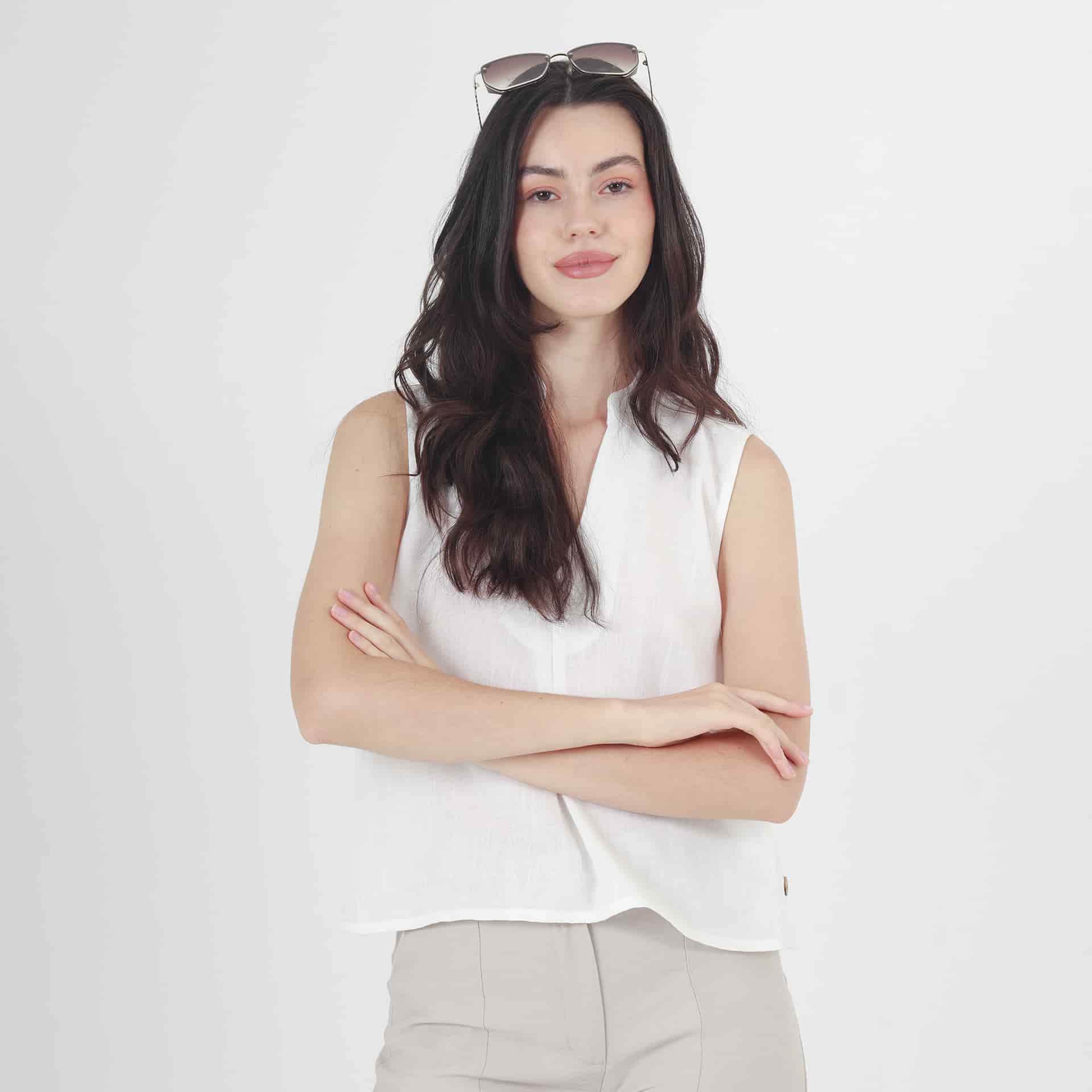 Blusa Cuello Neru Manga Sisa - miniatura 3