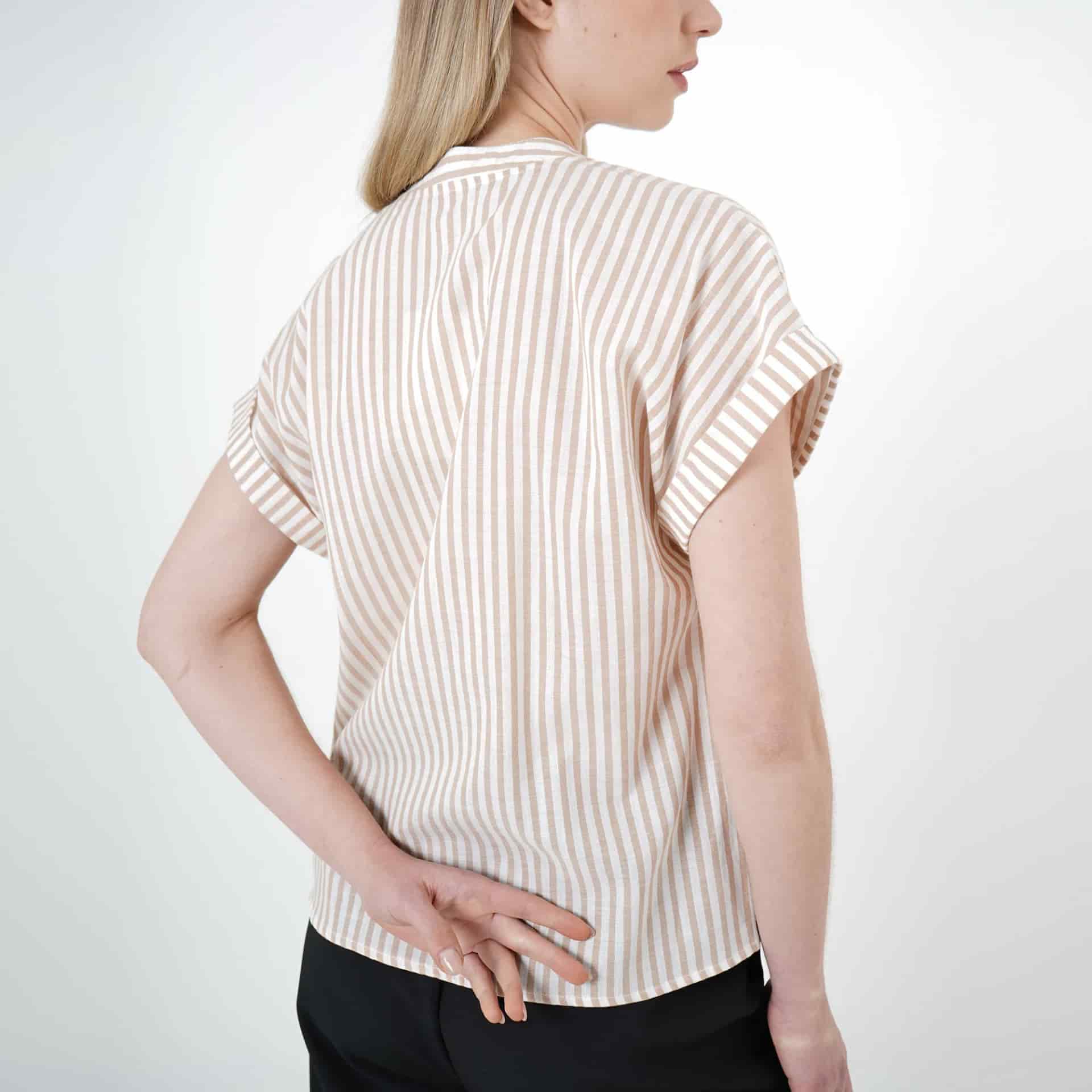 Blusa Cuello Neru Manga Corta - miniatura 2