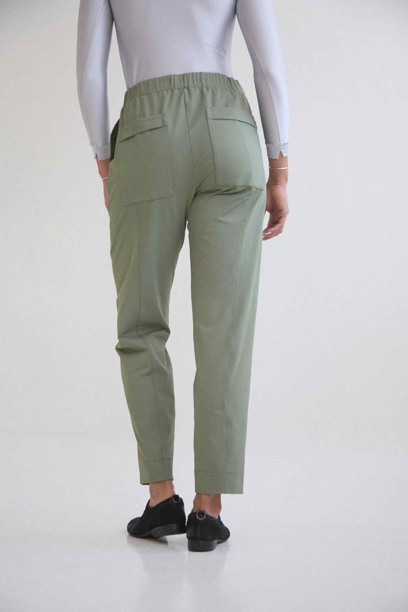 Pantalón Tech Clásico Verde Oliva MAGO - miniatura 4
