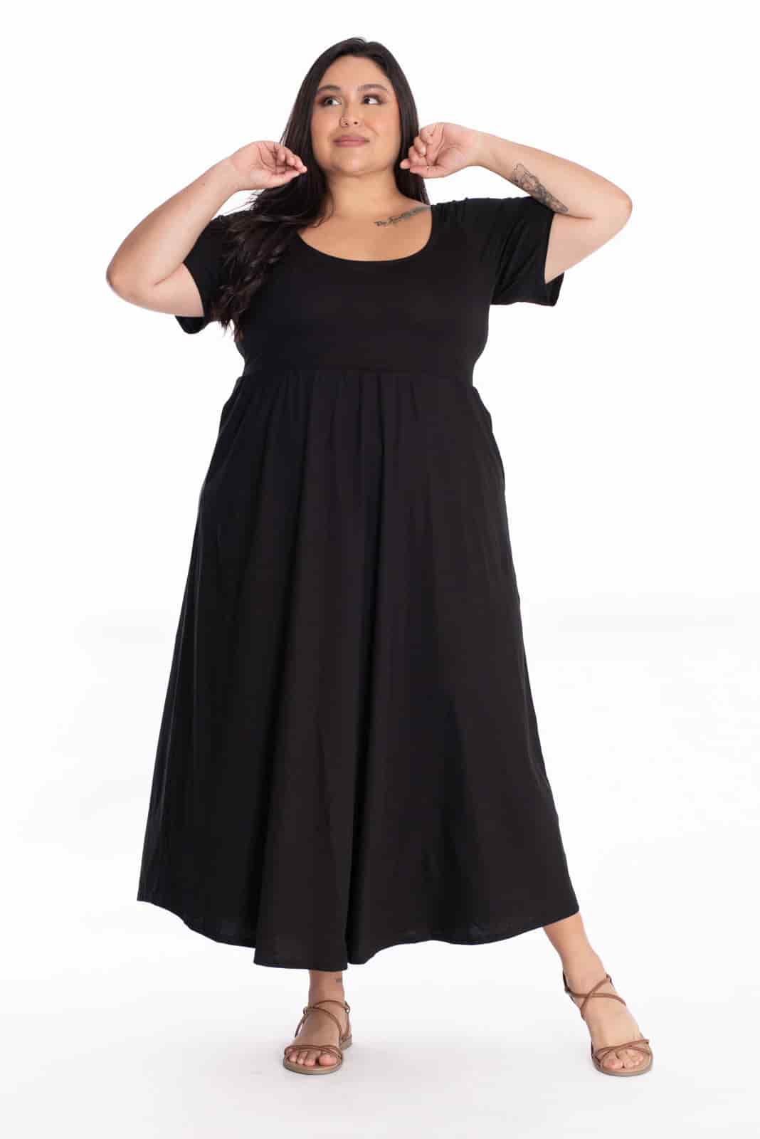 Vestido Vanessa Negro - miniatura 10