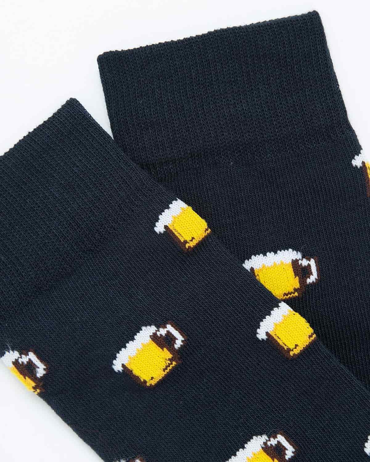 Medias Algodón Estampado Cervezas - miniatura 2