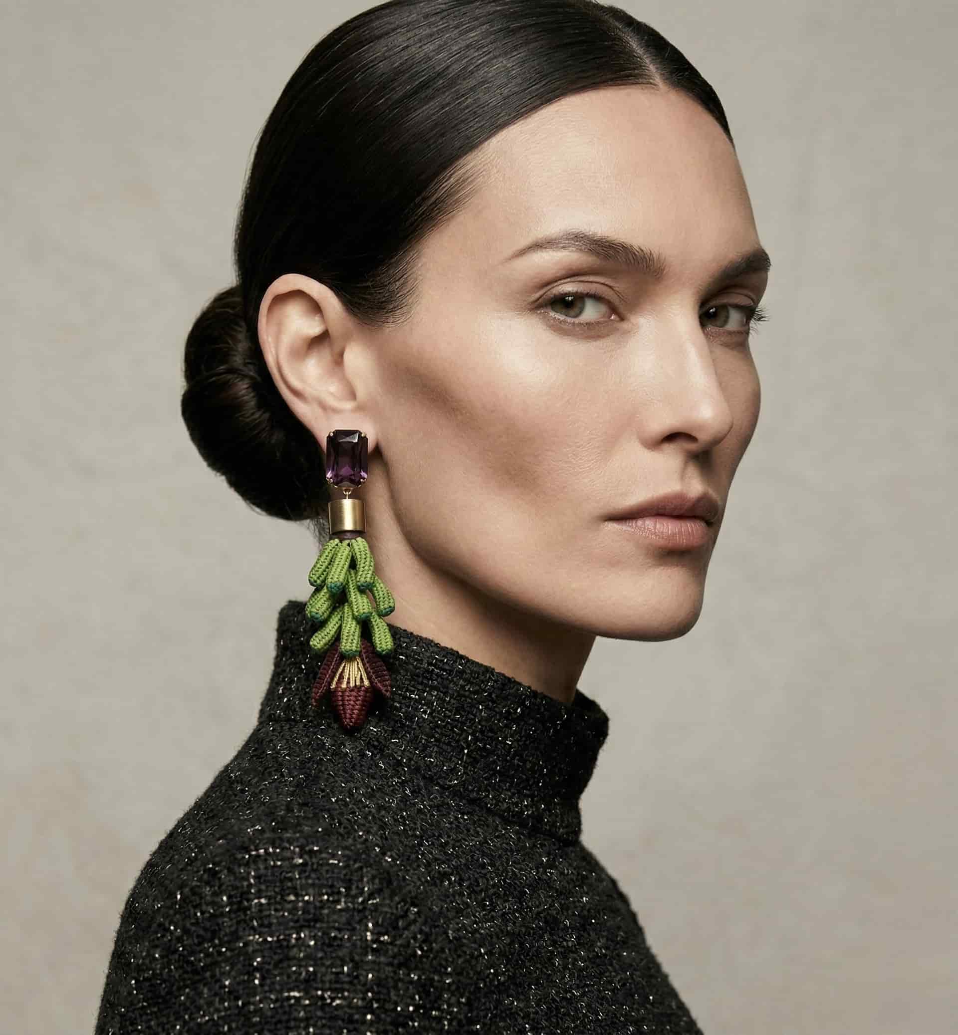 MUSA PARADISIACA EARRINGS - miniatura 2
