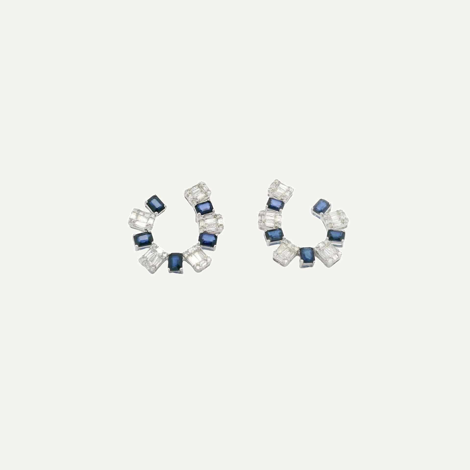 Arete Baguette waves - miniatura 3