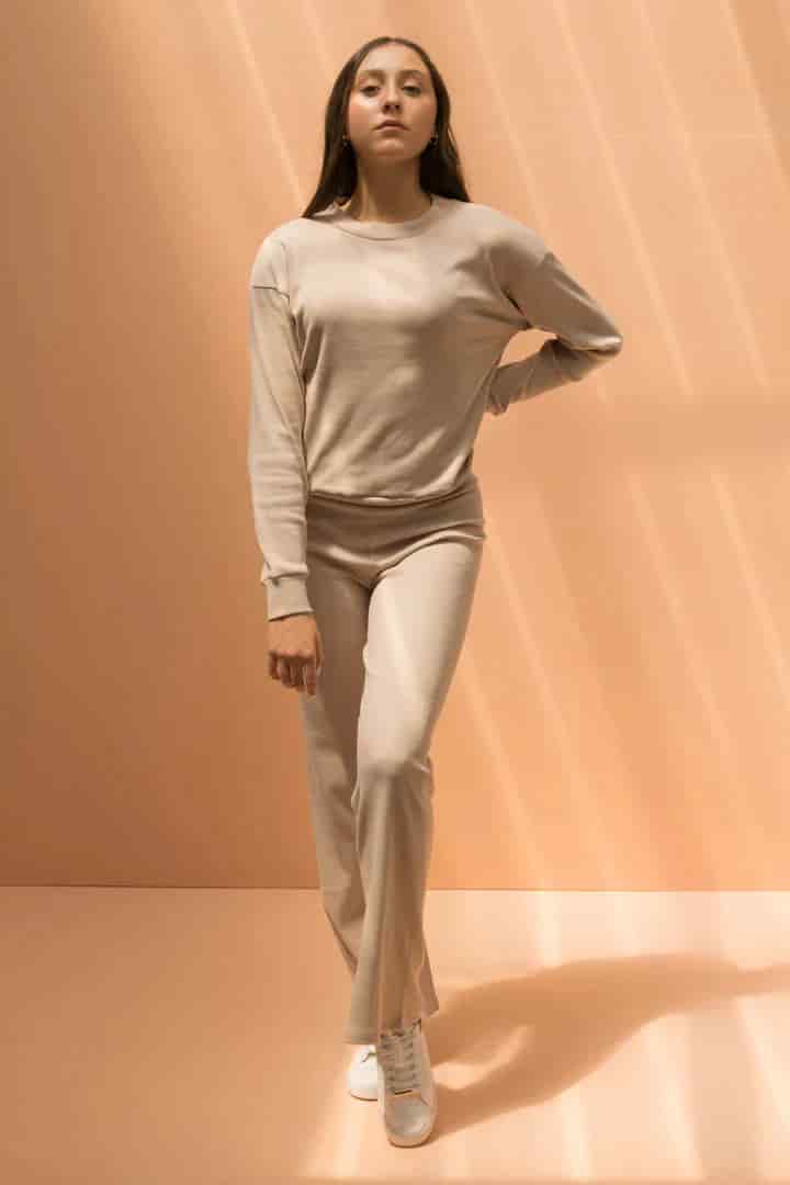 Pantalón Classic  Beige - miniatura 1