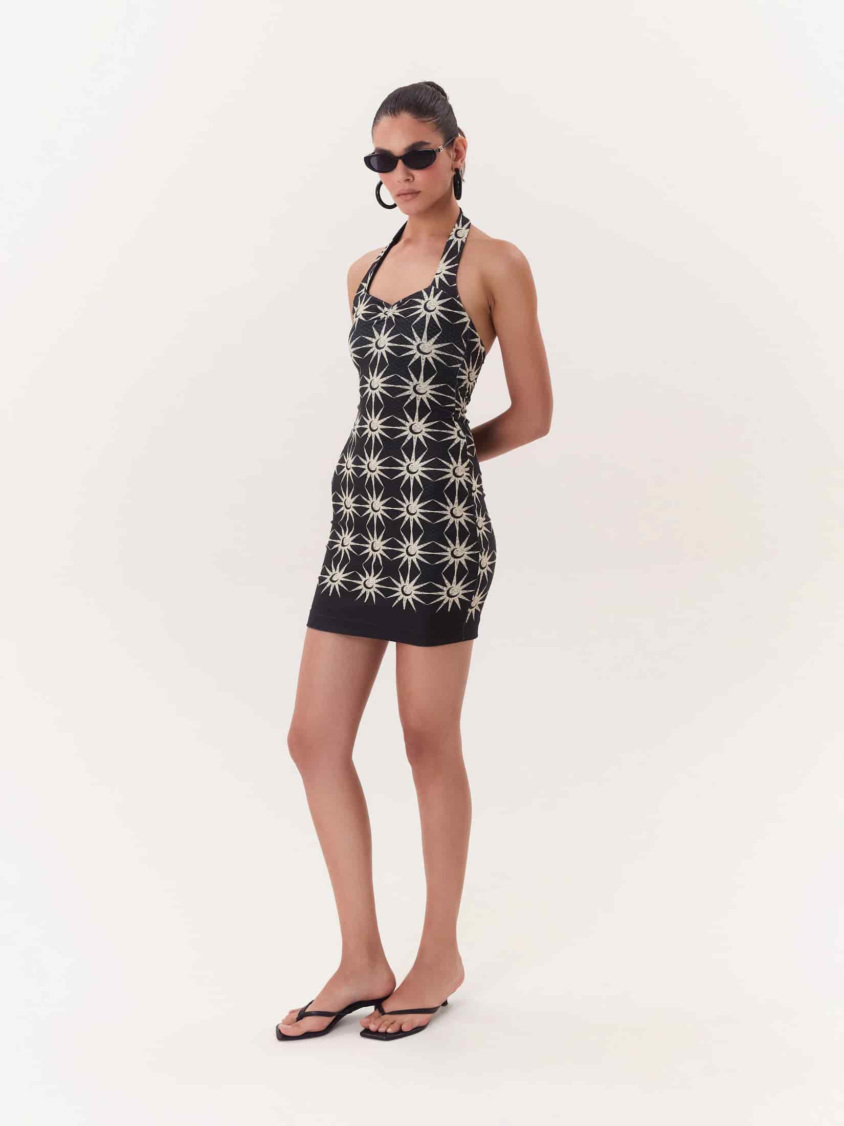 Mini Dress Solar - Negro - miniatura 2