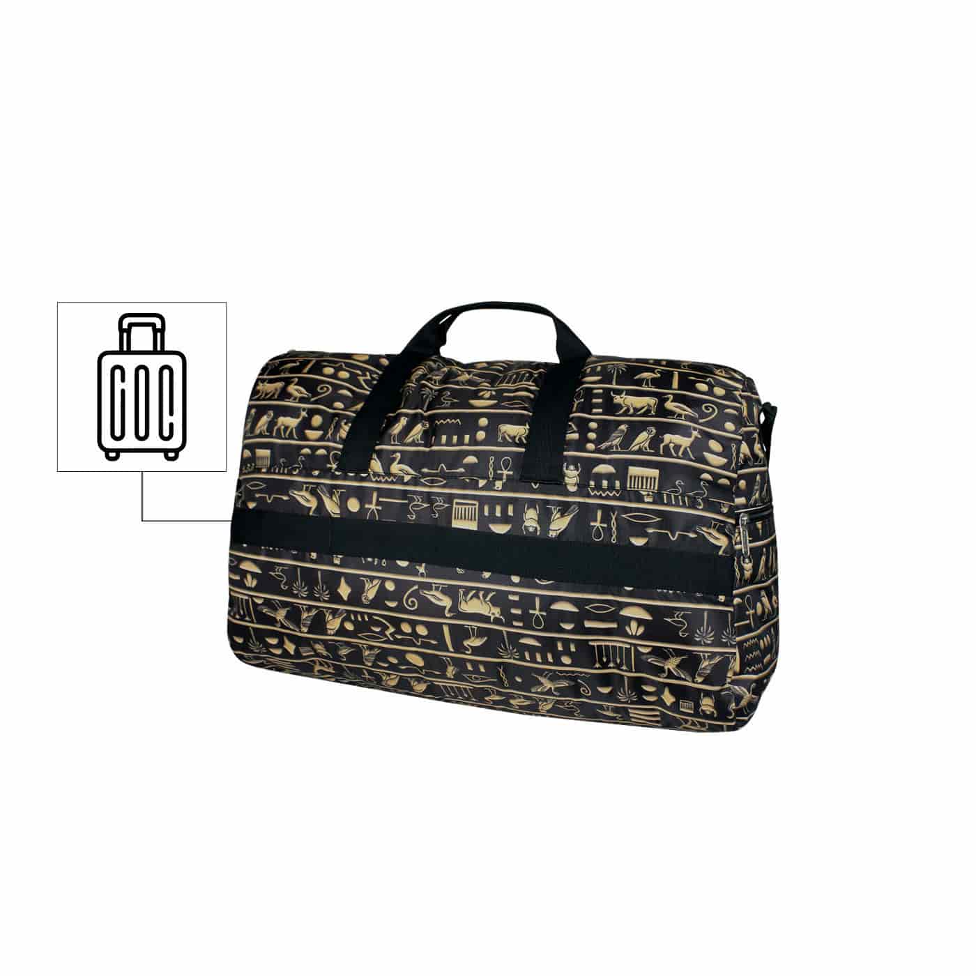 Maleta XL ULTRA Plegable Estampado Cleopatra Citybags - miniatura 5