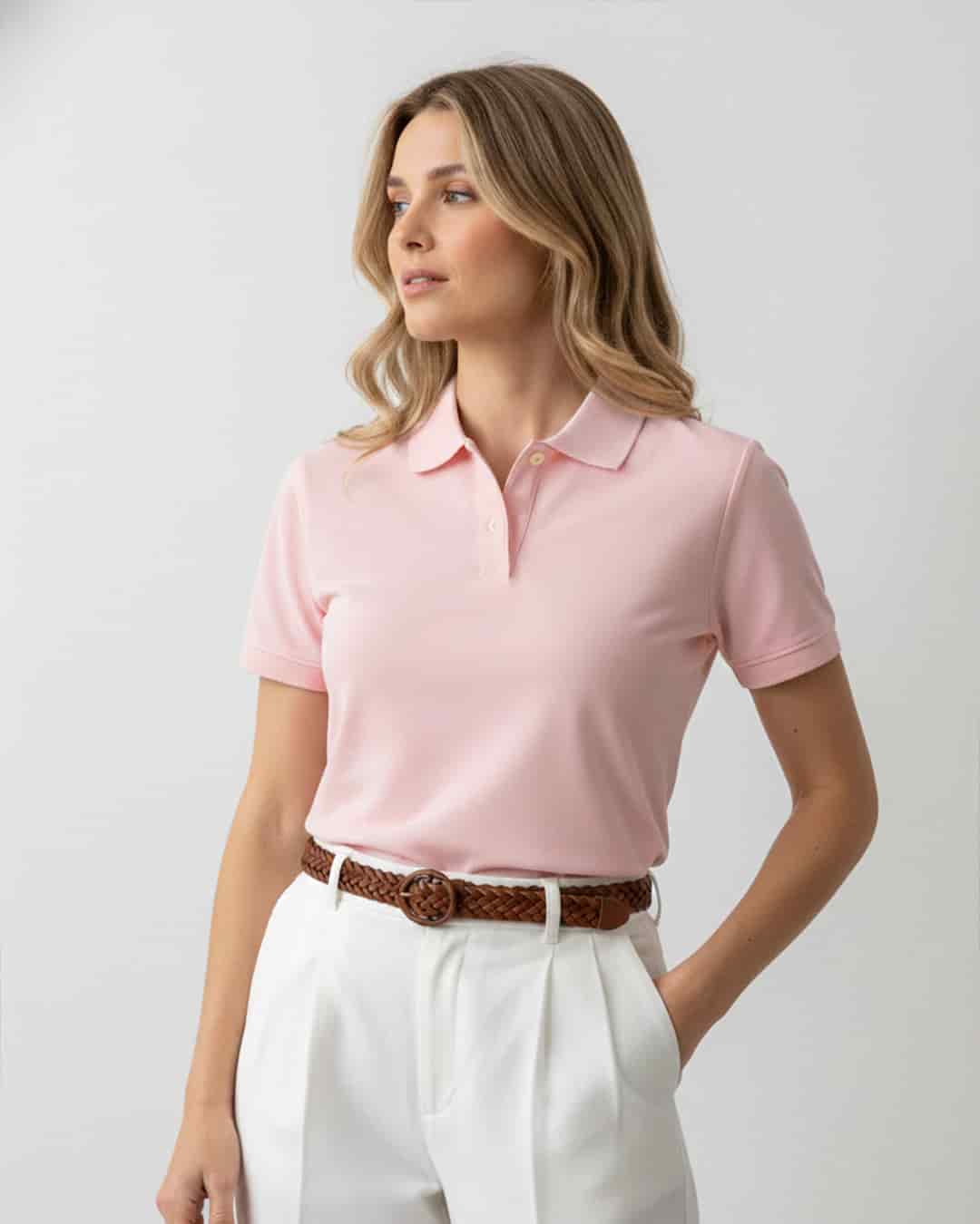 Pack de 2 Polos / Rosa Blush + Negro Noche - miniatura 3