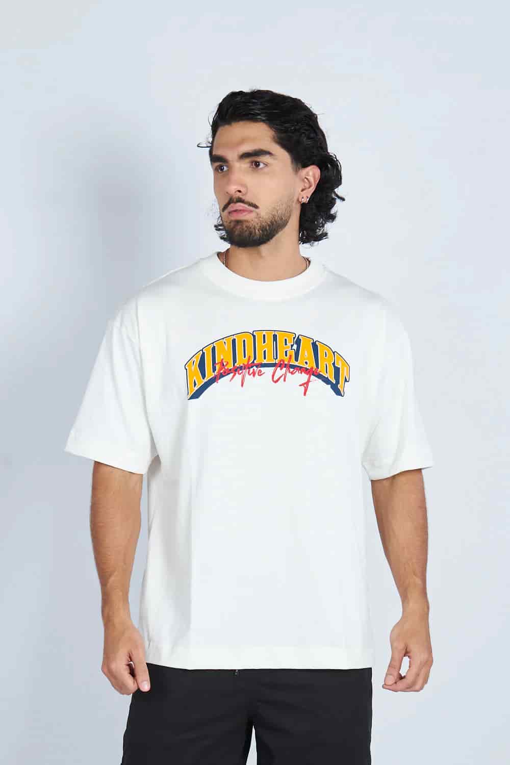 Camiseta oversize KINDHEART MARFIL| DROP 03 | - miniatura 7