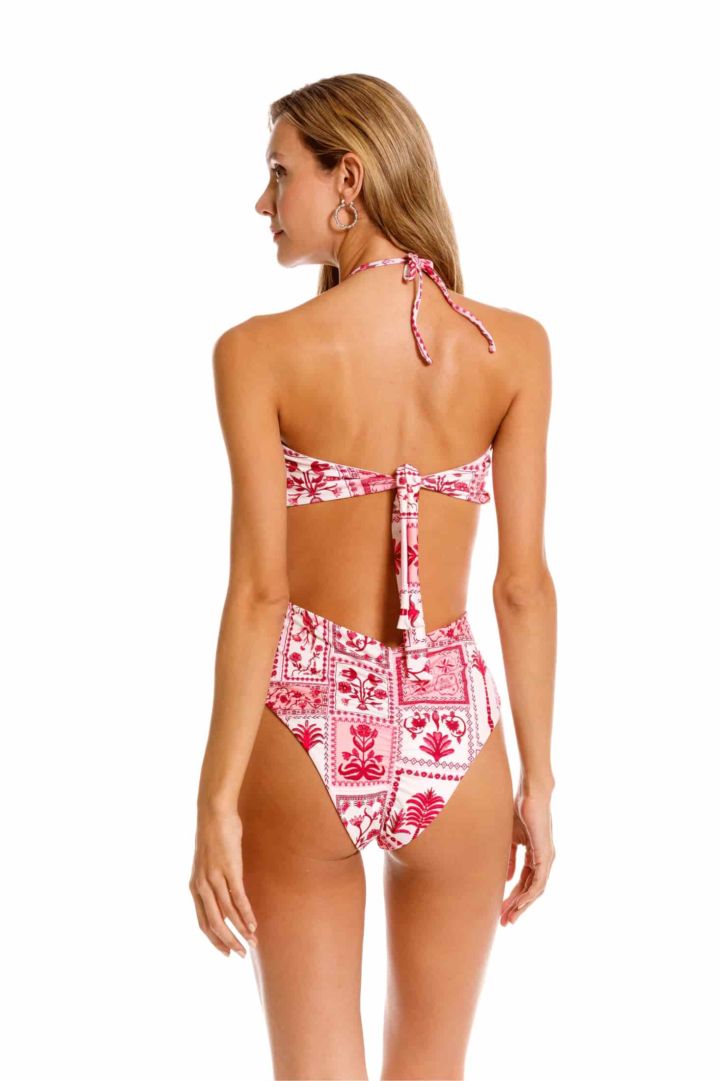 Entero Strapless U Rosseta Rosa - miniatura 2