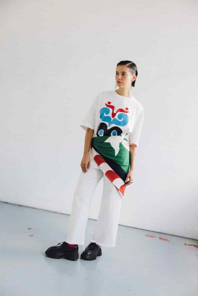 T-shirt Oversize Flor-Mariposa - miniatura 9