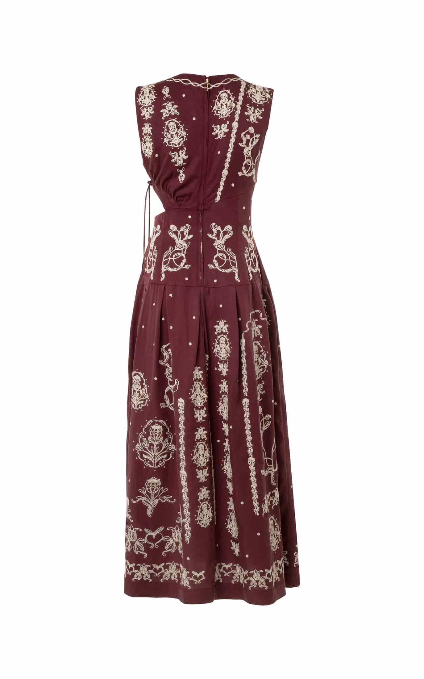 Otoño Relato Midi Dress - miniatura 6