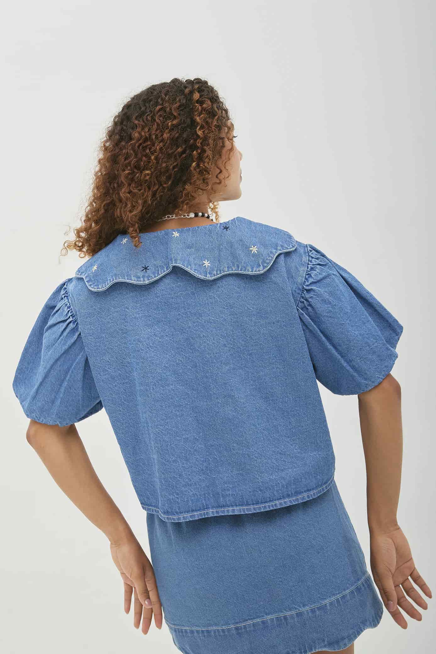 Marea Top Estrellas Denim - miniatura 7