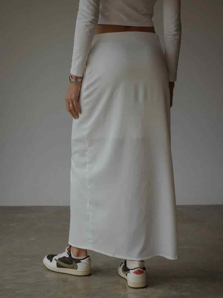 LONG CORE SKIRT  - SOFT WHITE - miniatura 13