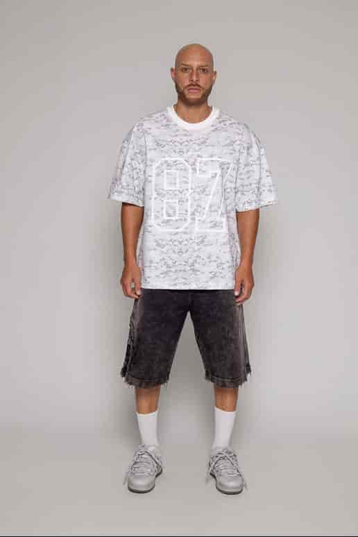 Oversized Remainder Camuflado/Gris - miniatura 2