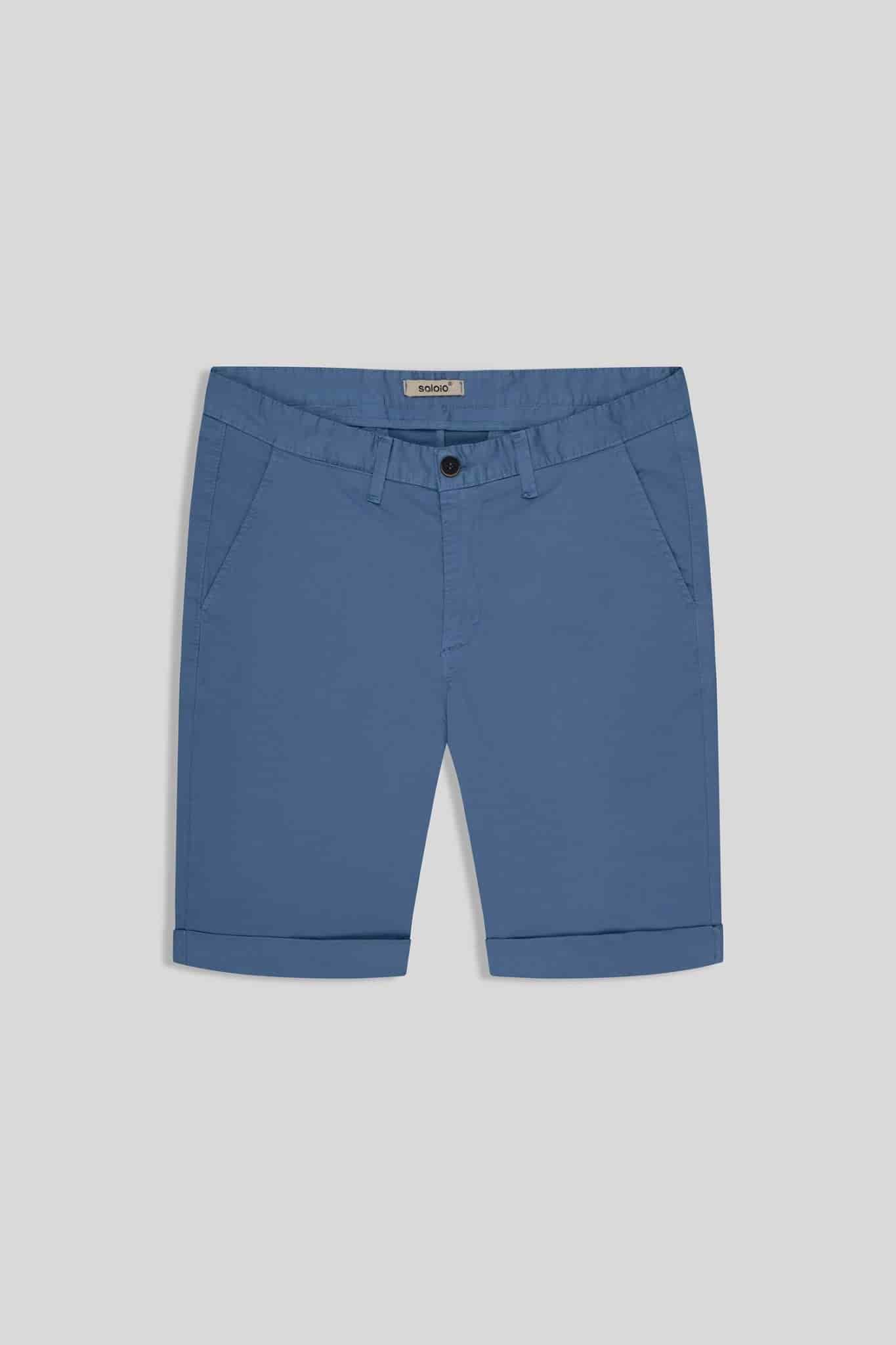 Men's cotton bermuda blue new siena - miniatura 1