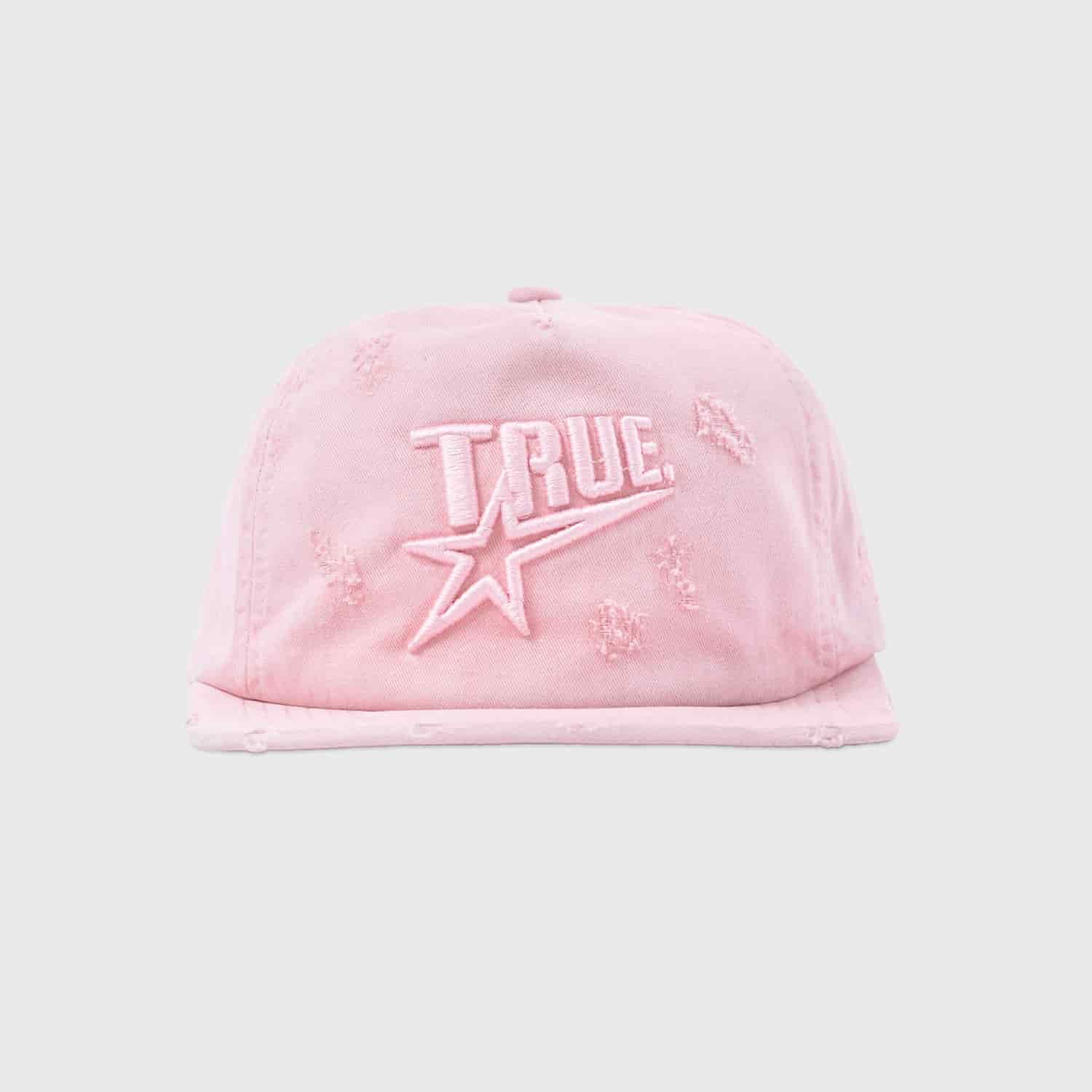 Star Washed Golfer Cap - Pink - miniatura 5
