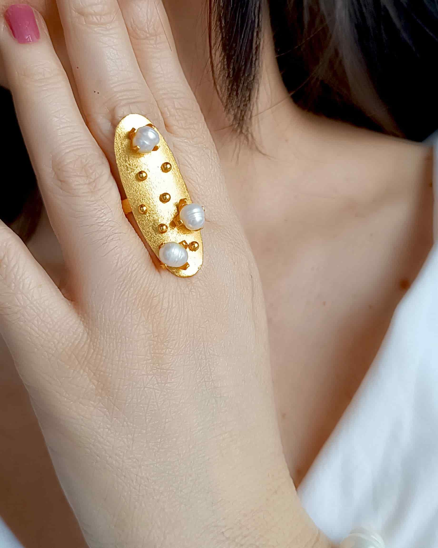 Anillo Ovalado Camila - miniatura 2