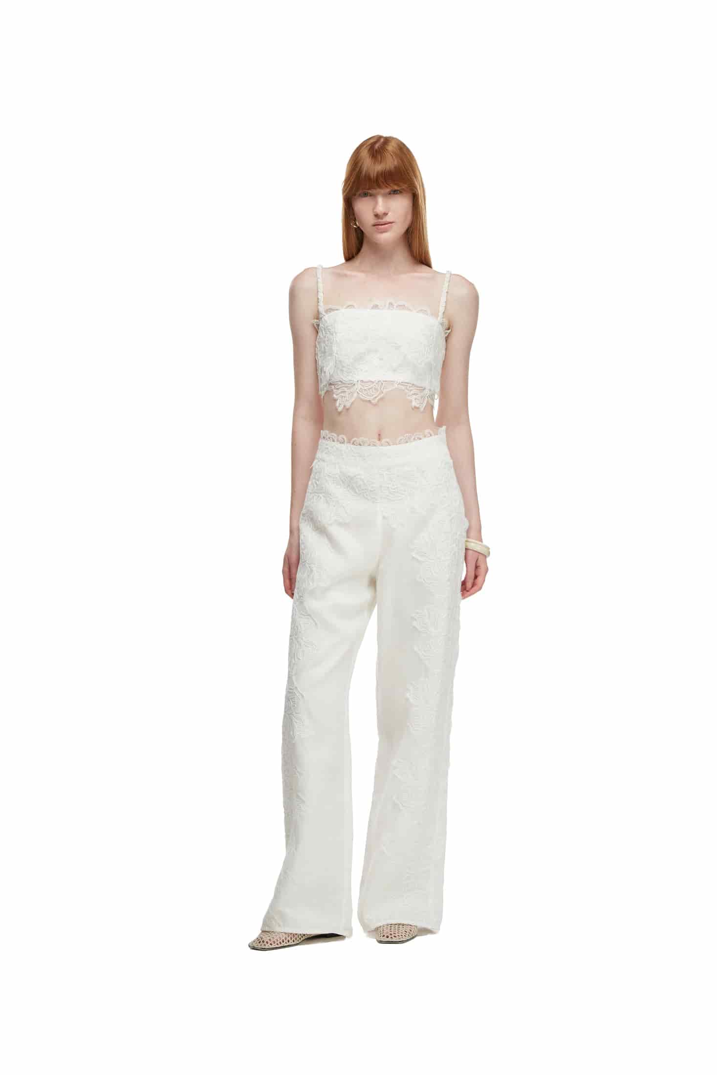 AMANECER PANTS WHITE - miniatura 1
