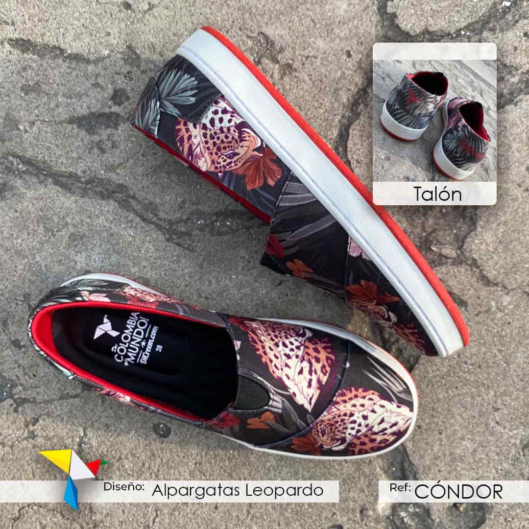 Leopardo – Alpargatas CÓNDOR - miniatura 1