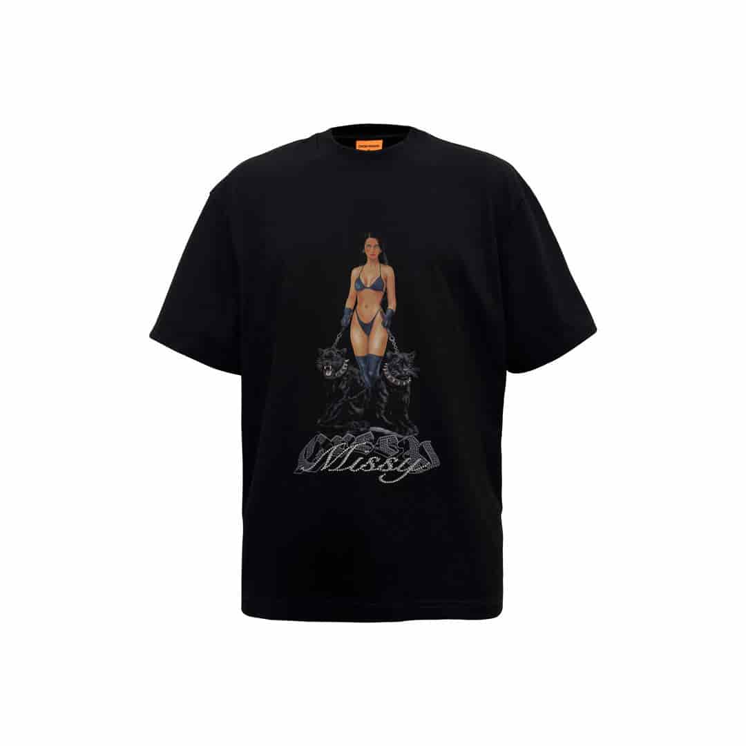 Camiseta Oversize Pantera | Missy - miniatura 1
