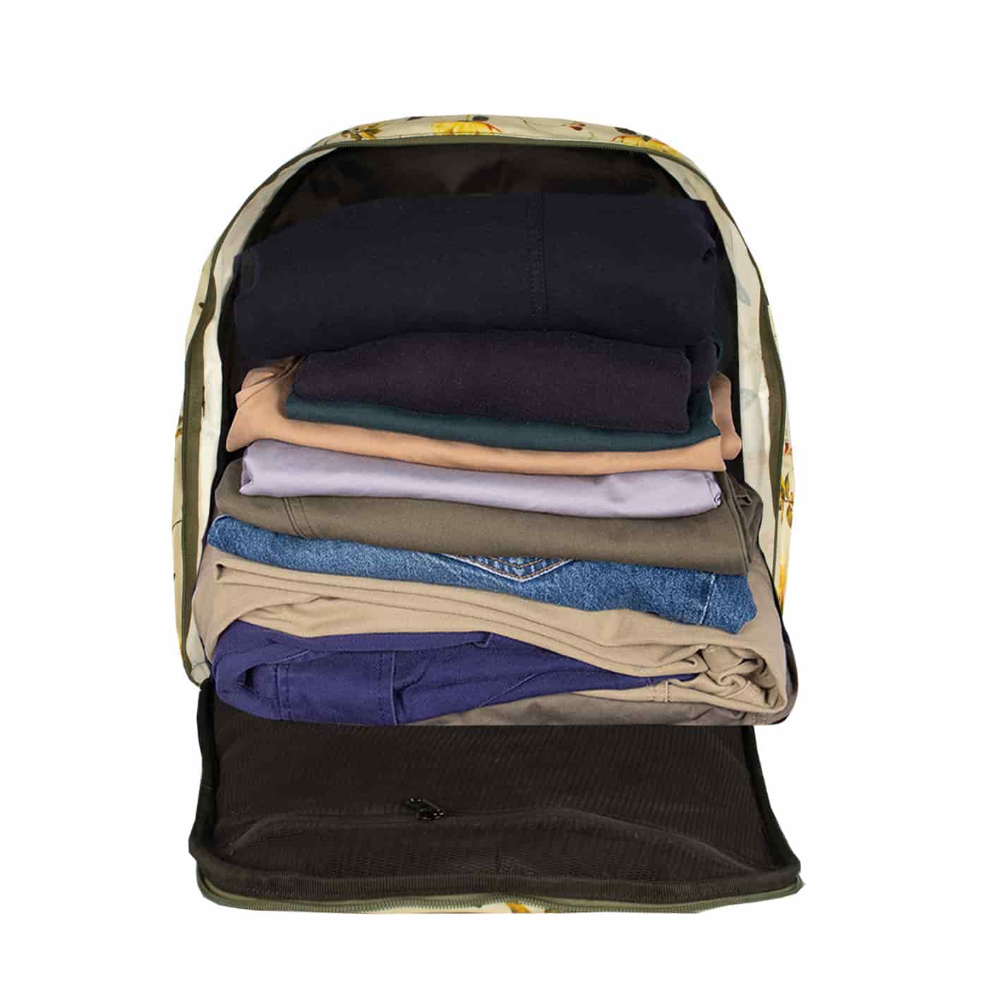 Morral Cabina Tapa Ultra Citybags Estampado Natural - miniatura 5