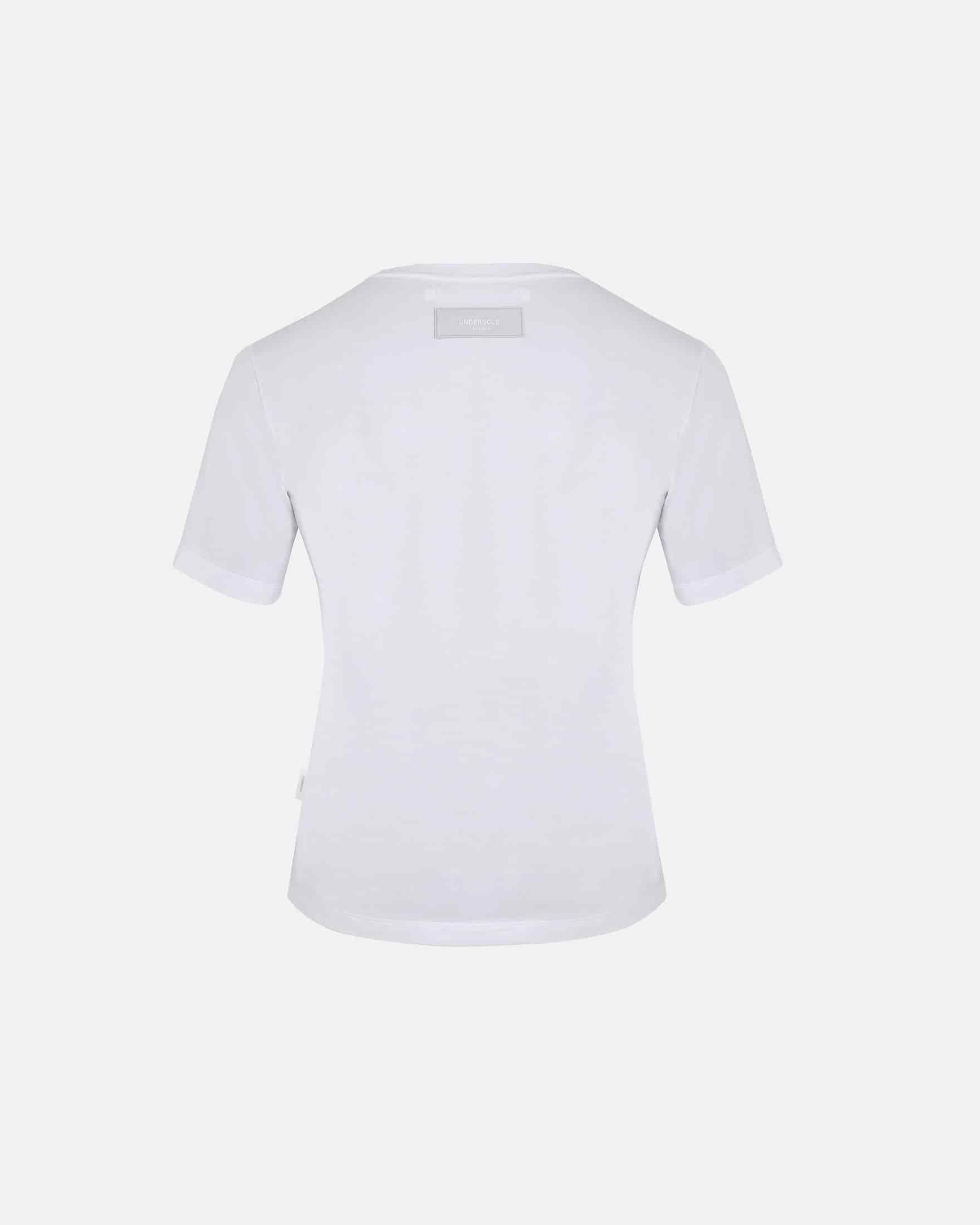 Basics Undergold Studio Ultra Slim Tshirt White - miniatura 3