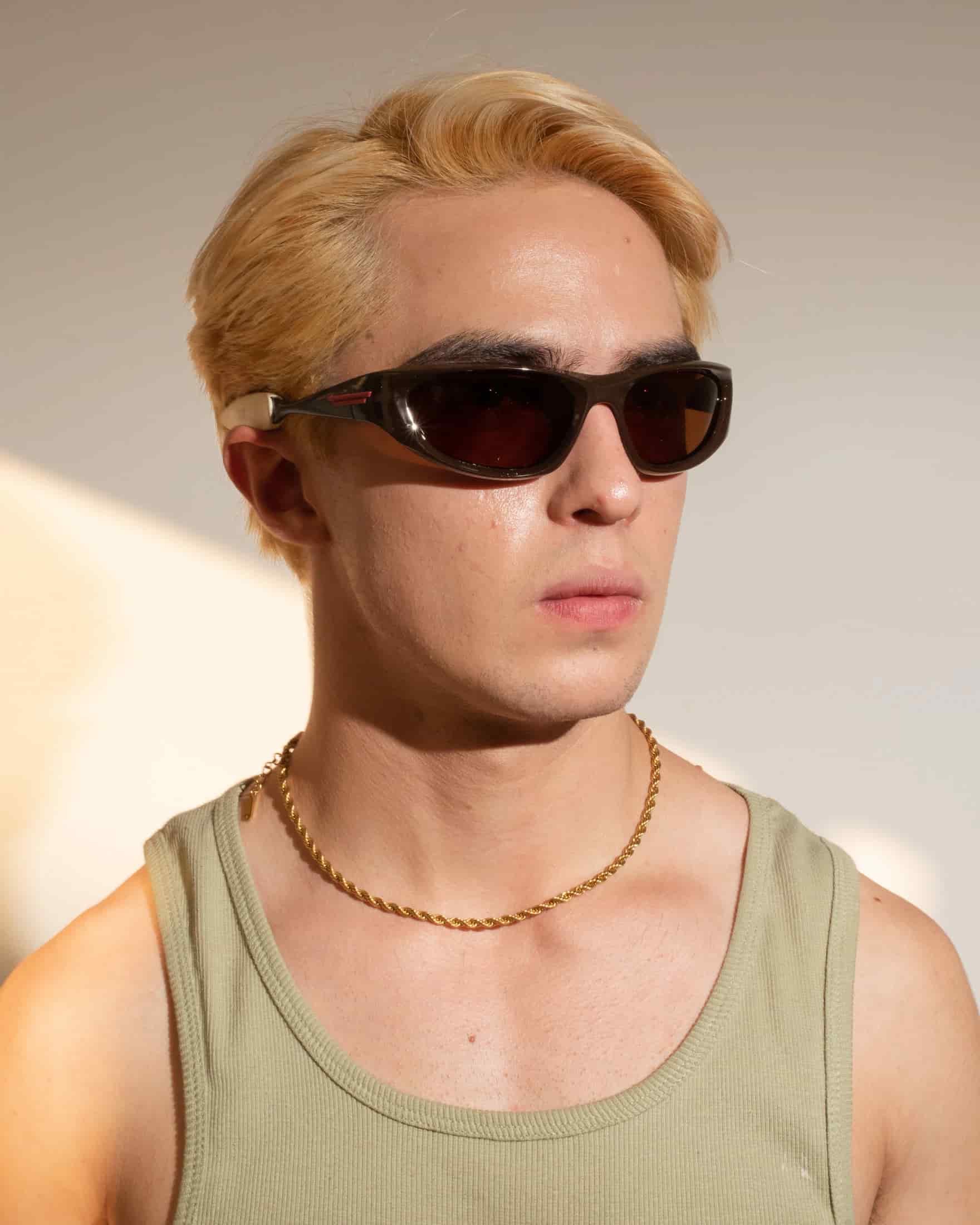 NOVA SUNGLASSES - BLACK / CINNAMON - miniatura 6