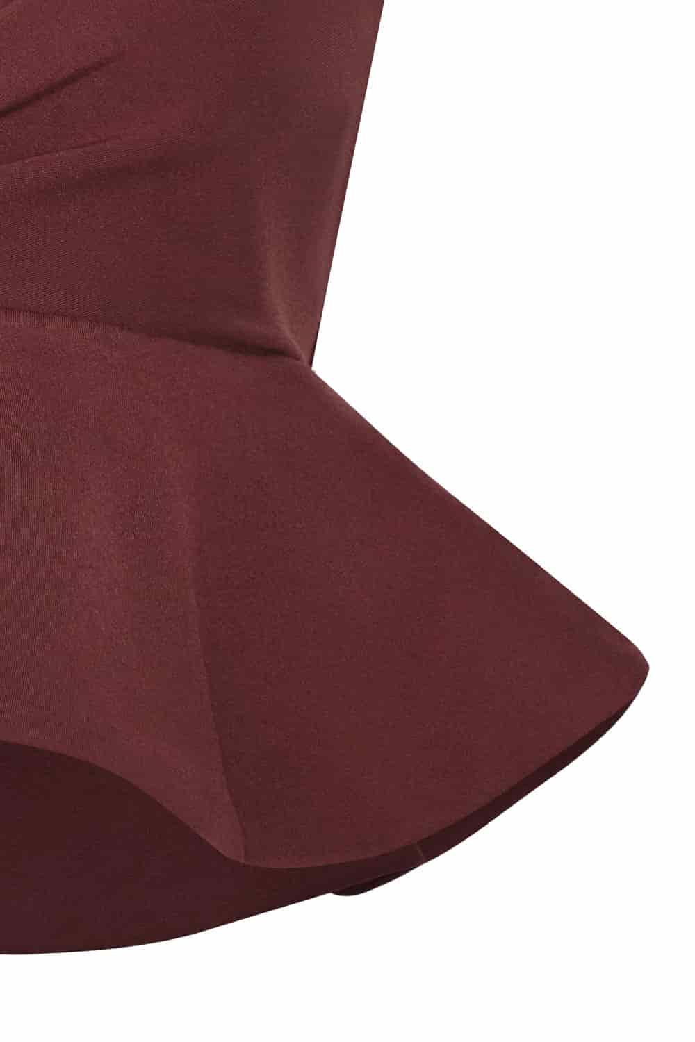 Crop top savia ruby wine - miniatura 4