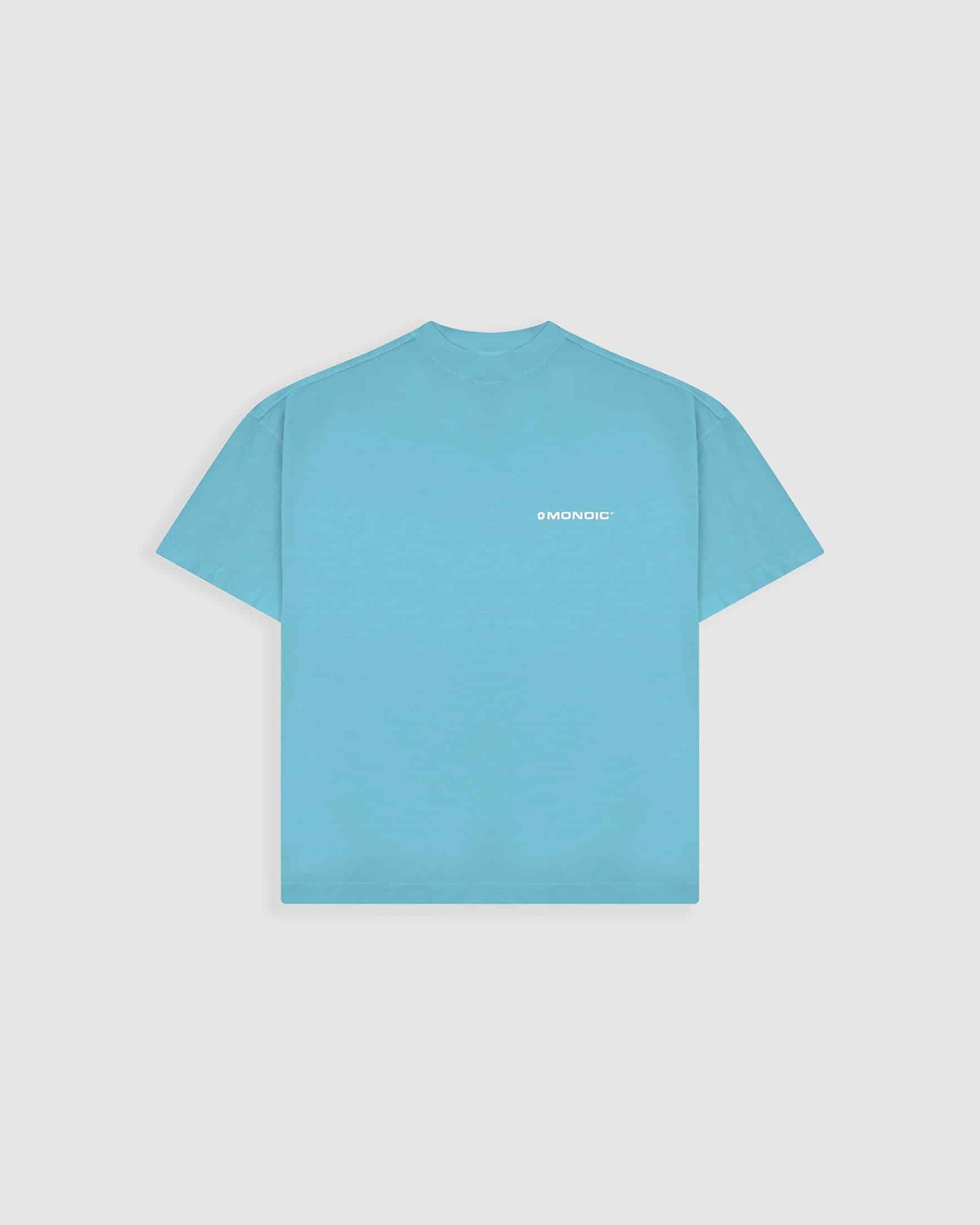 Camiseta Boxy Fit Básica V4 - Azul Cobalto - miniatura 2