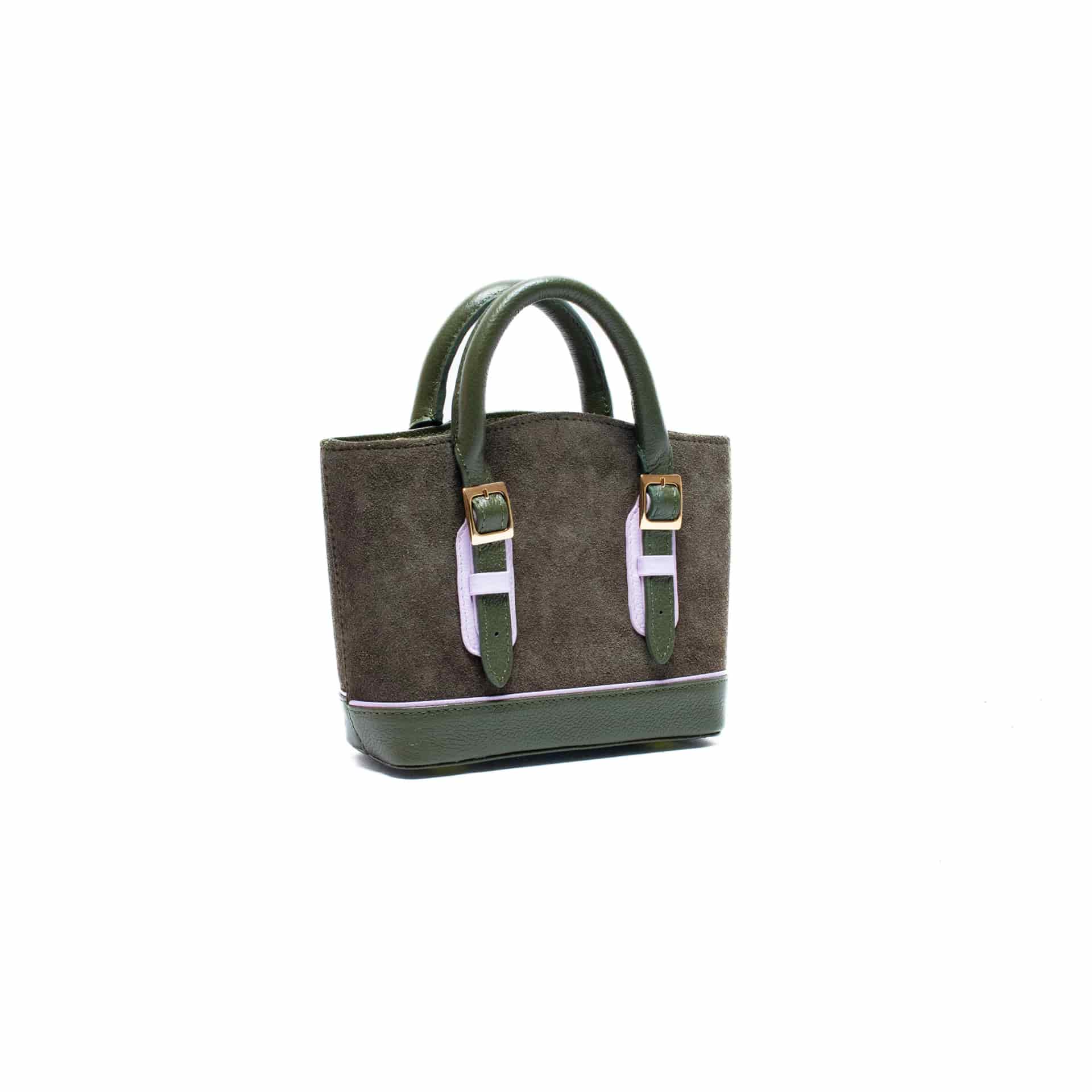 PICNIC BAG - Verde Botella x Malva - miniatura 3