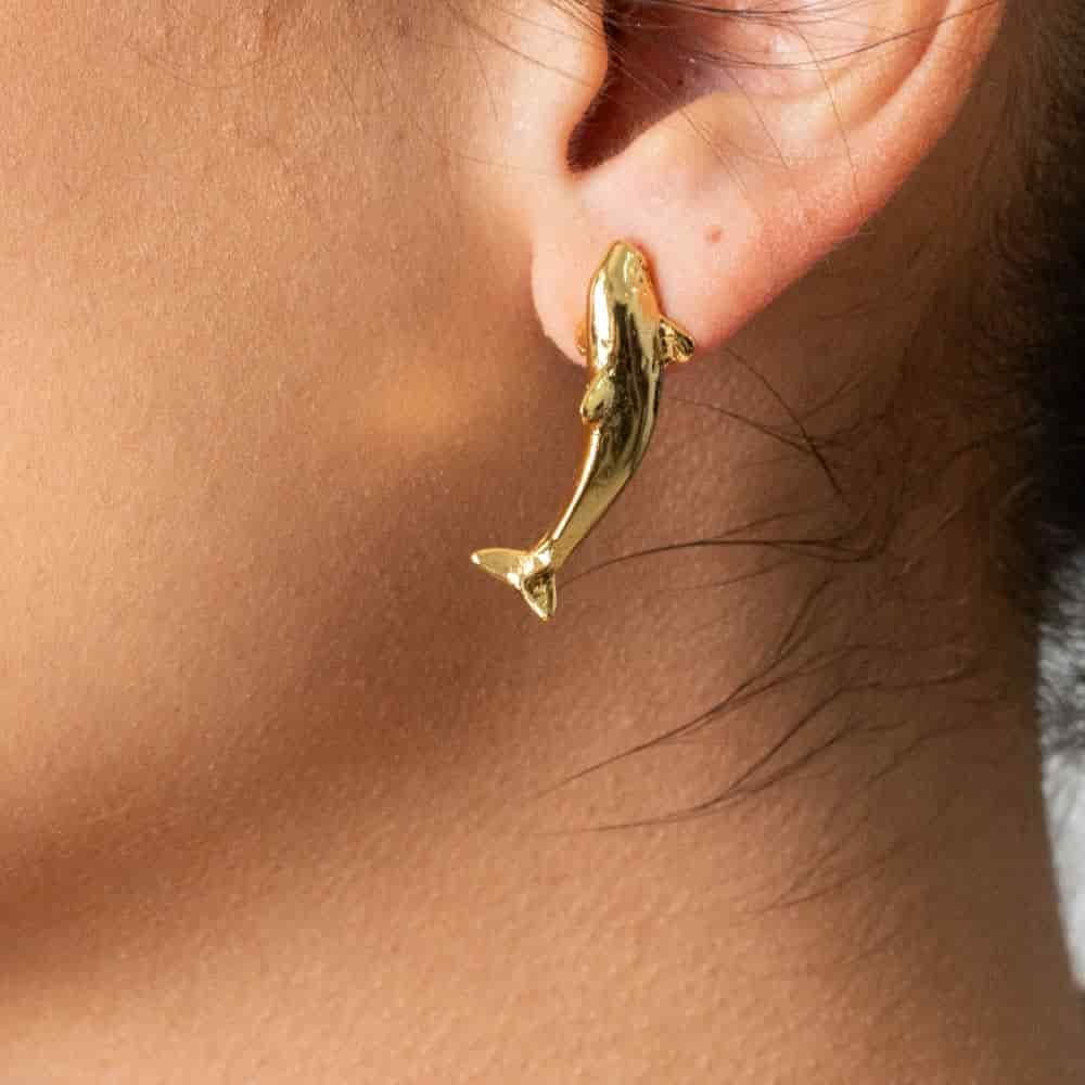 Aretes Topo Corriente - miniatura 2