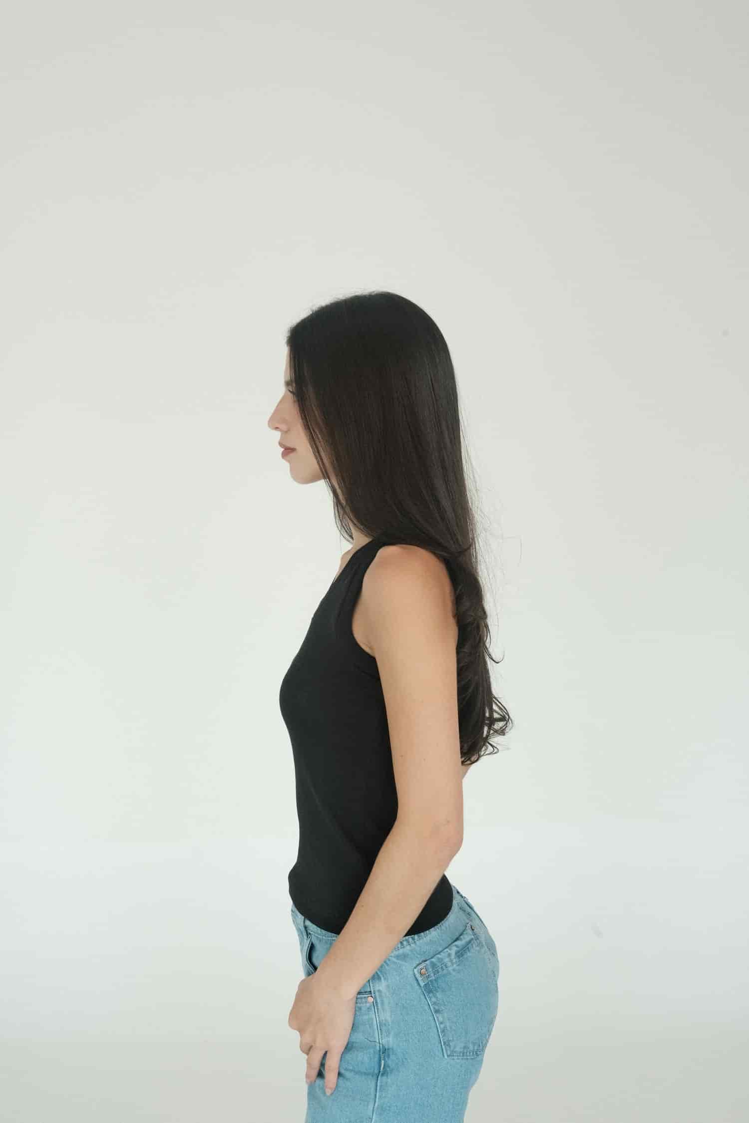 Palm Tank Top (Black) - miniatura 3