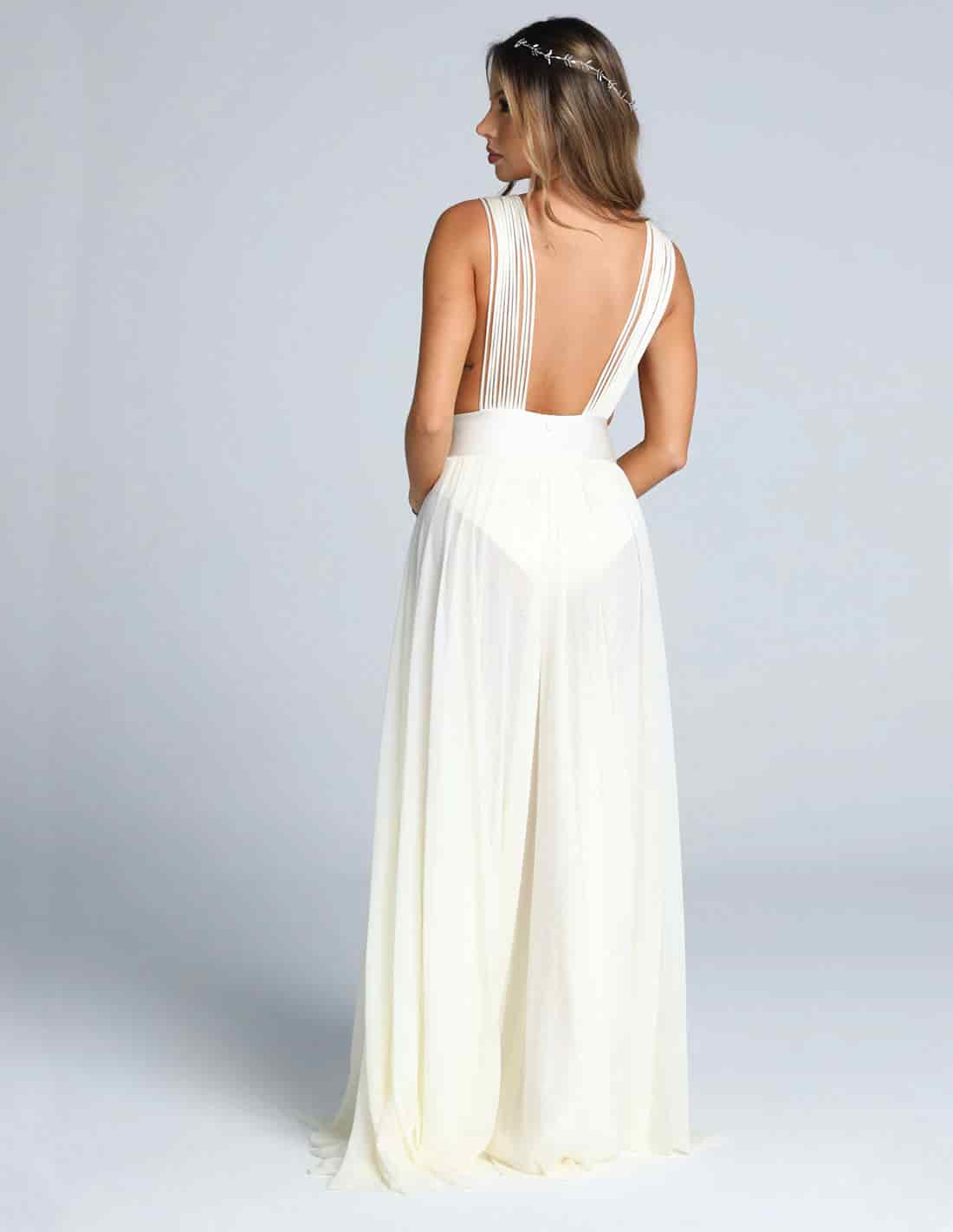 Vestido Equinoccio Marfil - miniatura 2
