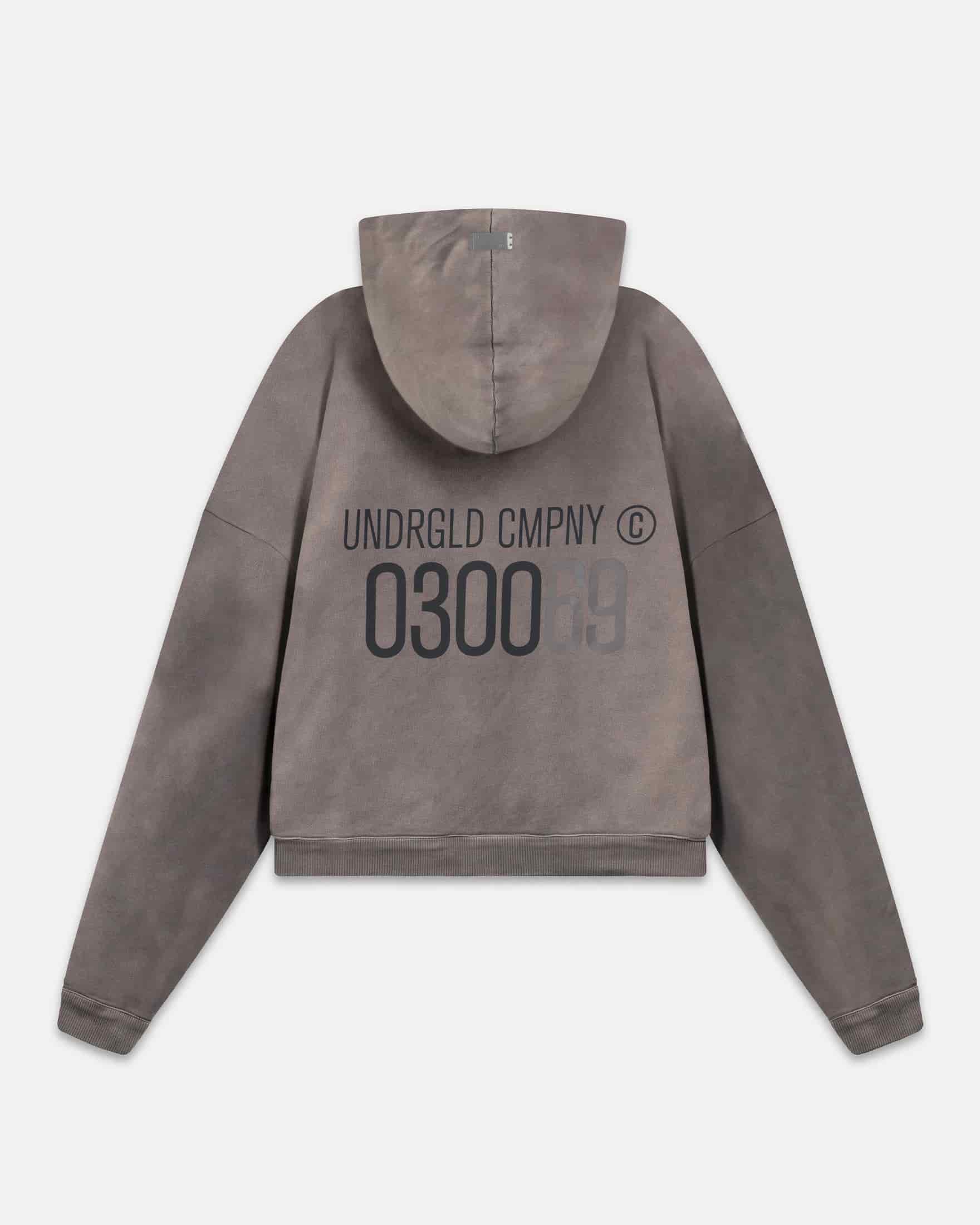 Spring Code Boxy Fit Hoodie Vintage Gray - miniatura 3