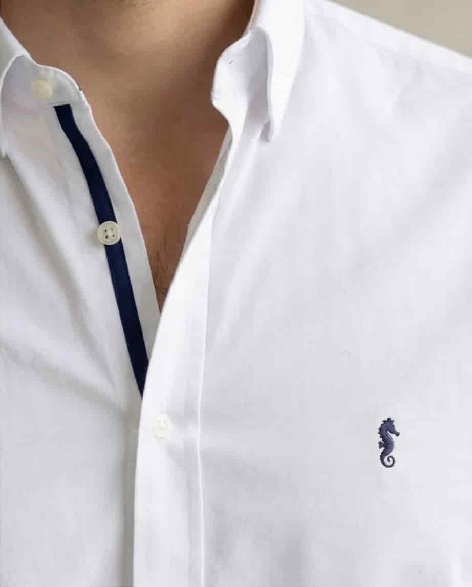 Camisa Berlin Manga Larga Blanca - miniatura 2