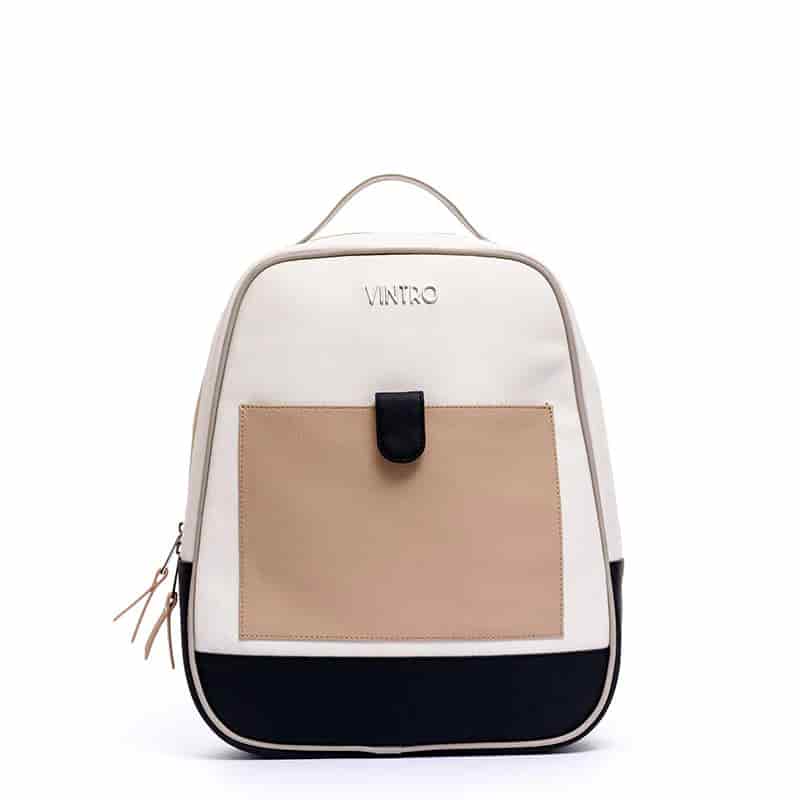 Morral Para Mujer Atenas Negro Con Bolsillo externo - miniatura 1
