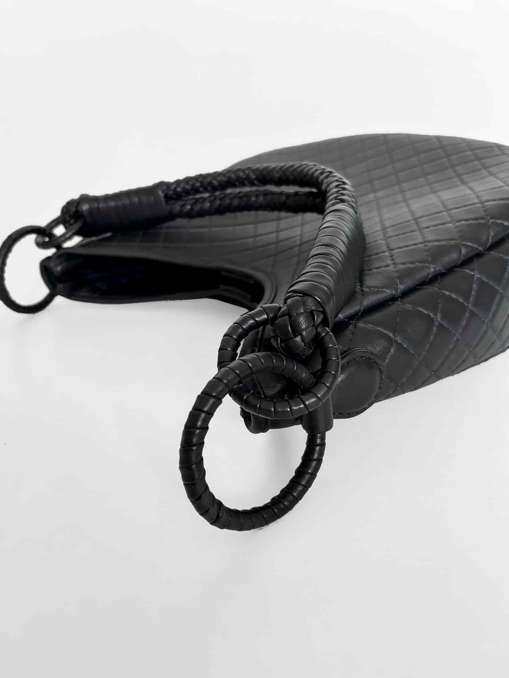 Saddle Shoulder Bag, Black - miniatura 5