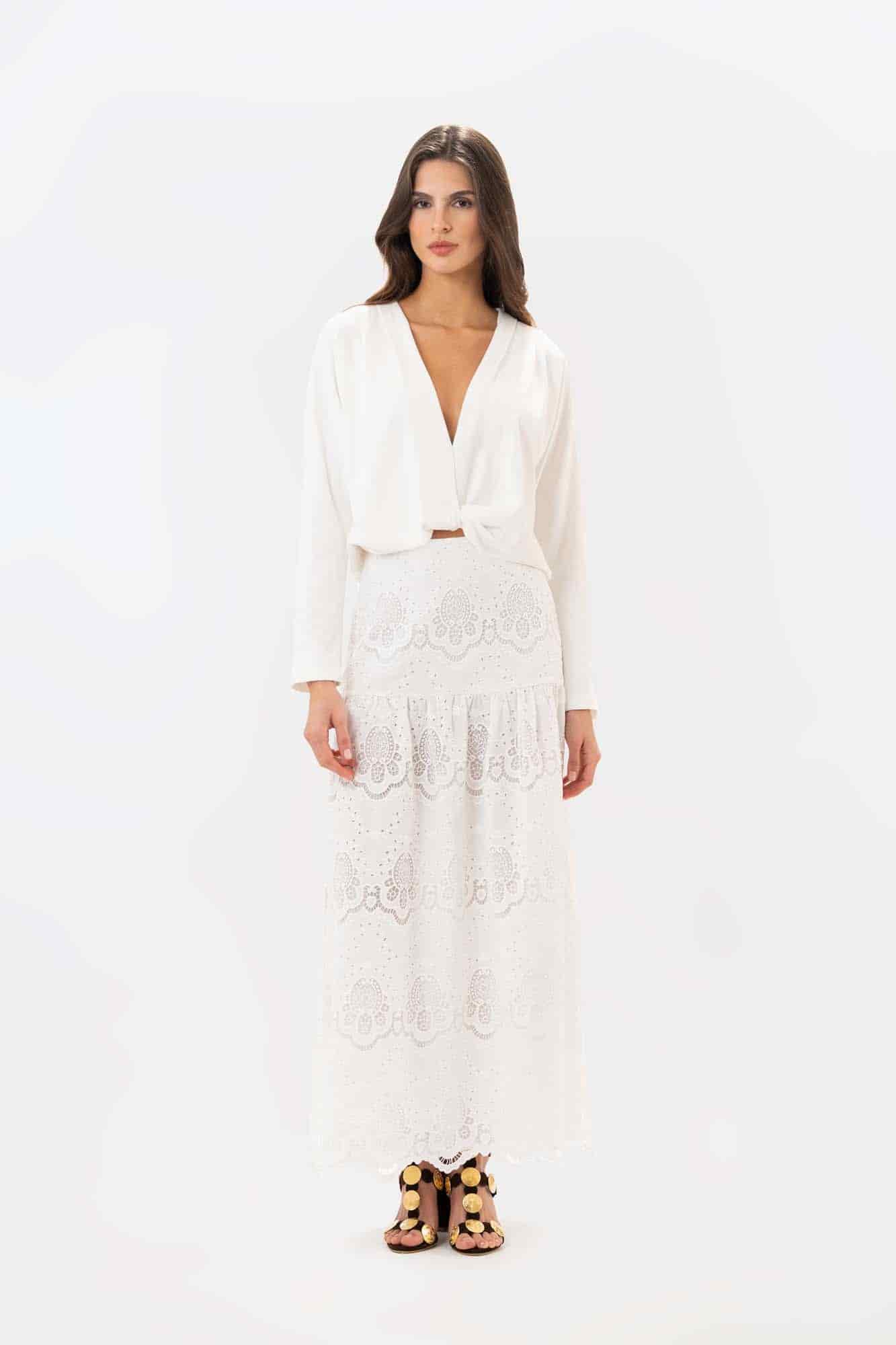 Falda Ria Ivory - miniatura 5